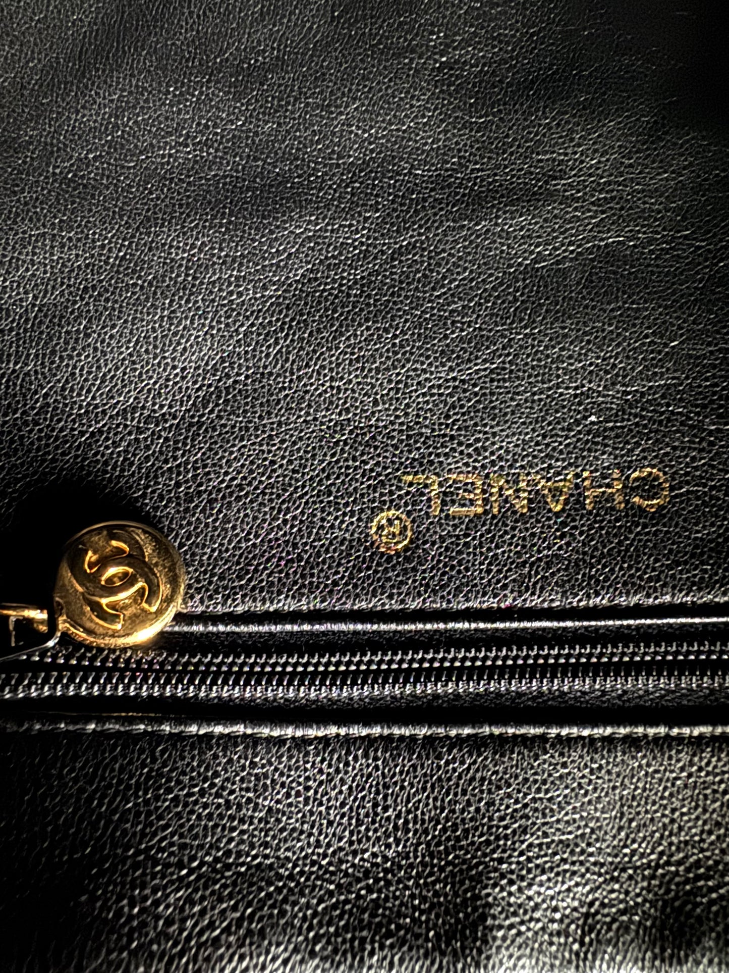 CHANEL Vintage Quilted Camera Bag