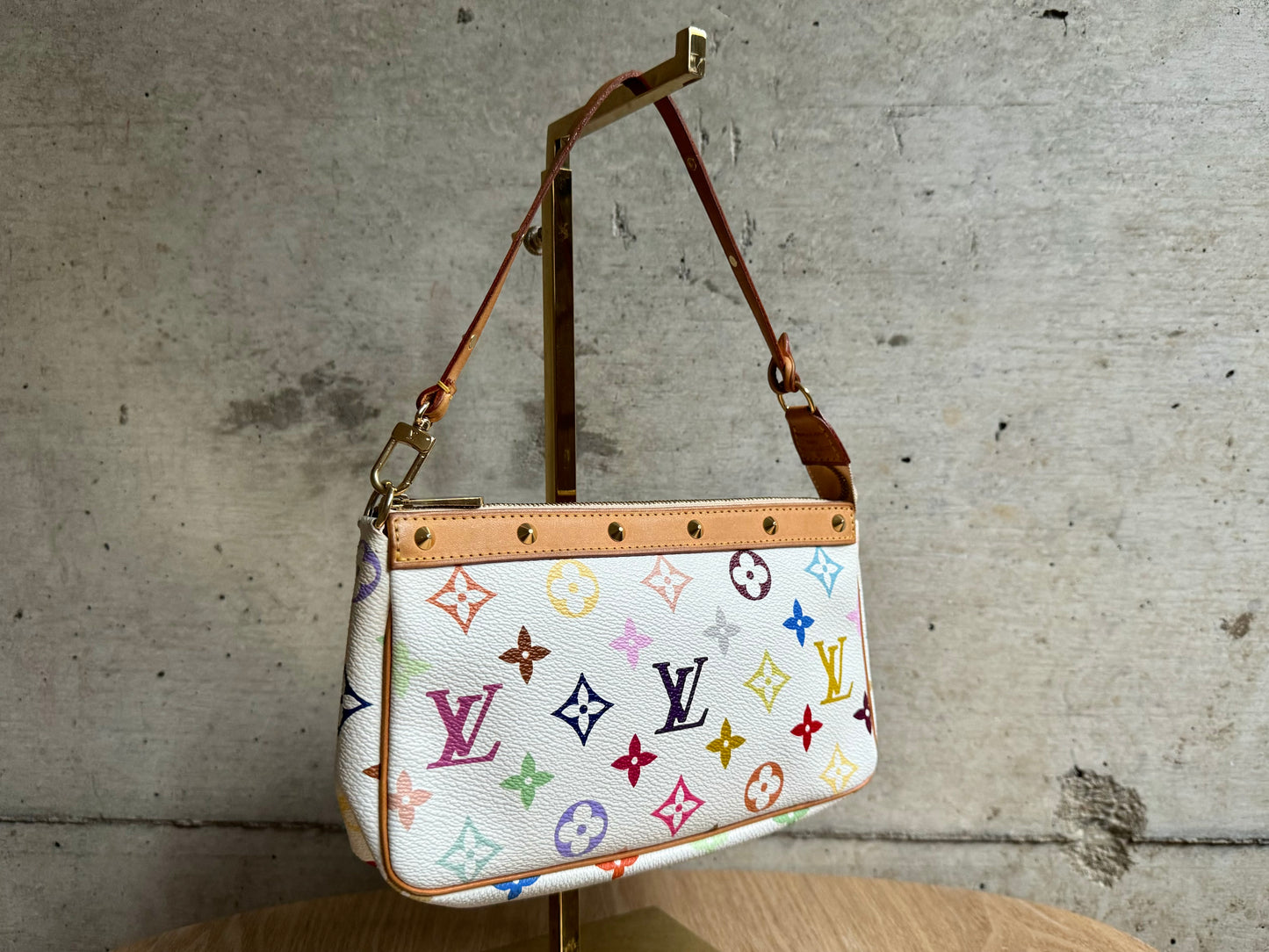 LOUIS VUITTON Monogram Multicolor Pochette