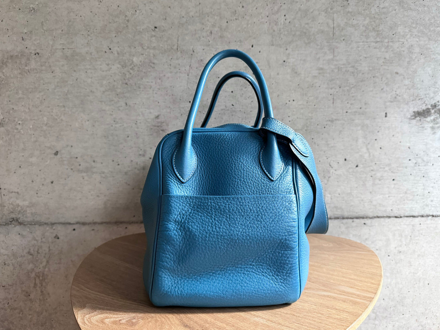 HERMES Taurillon Clemence Lindy 34