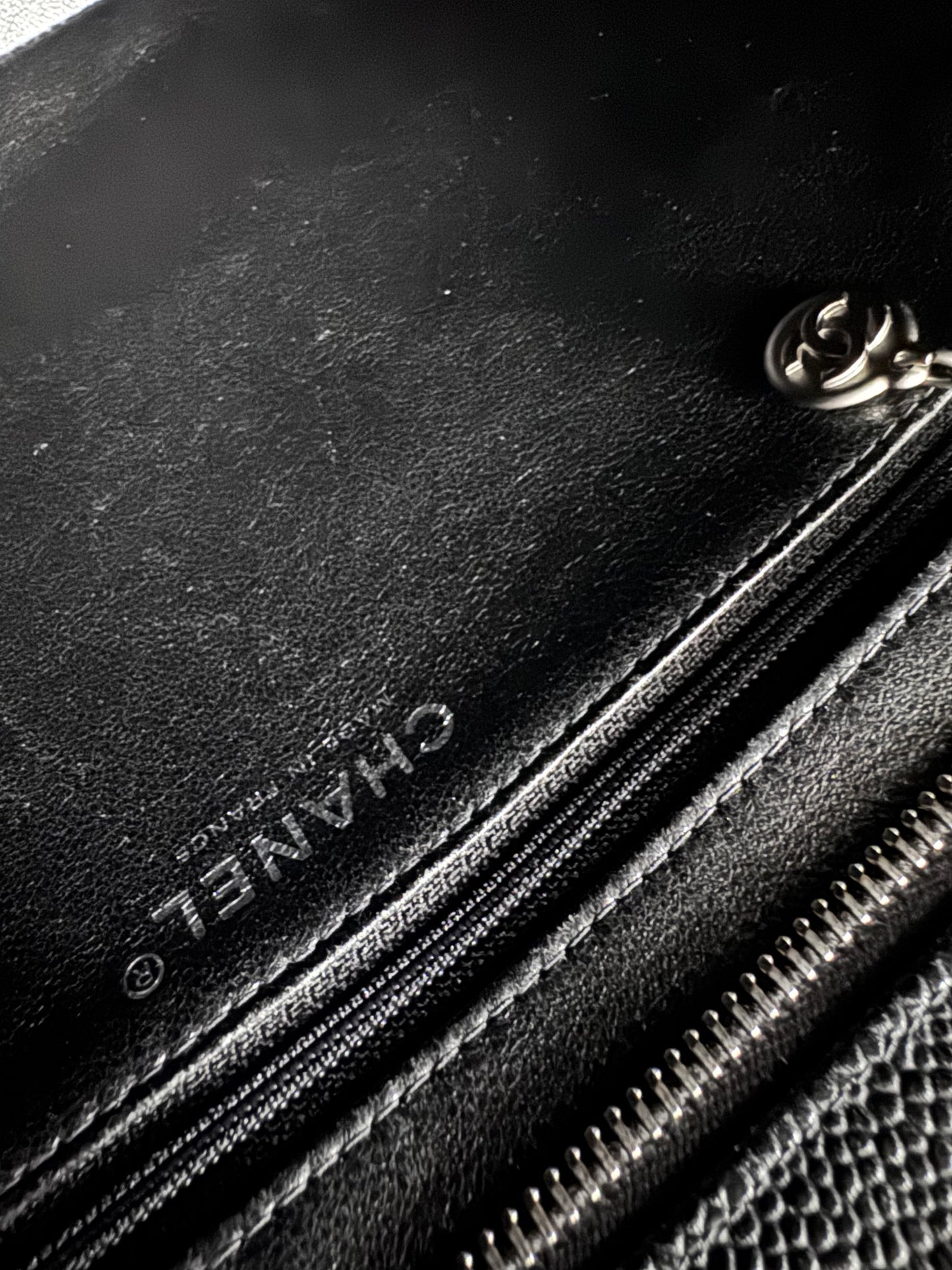 CHANEL Caviar Quilted Medallion Tote