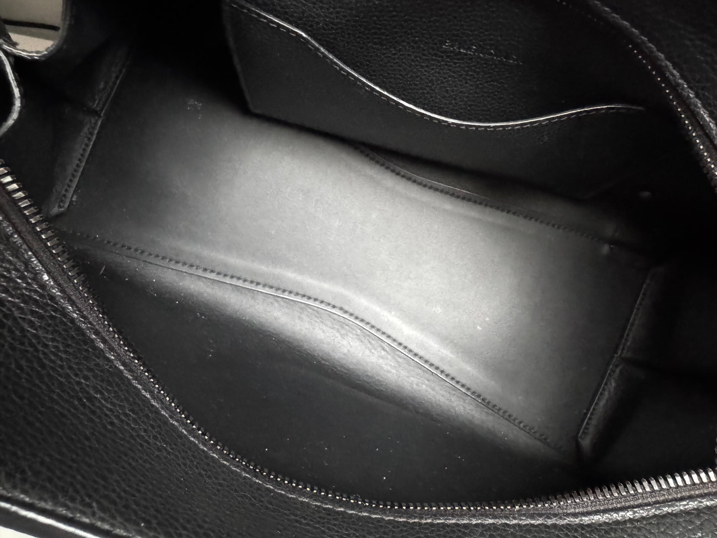 BALENCIAGA Grained Calfskin Neo Classic Black Hardware S City