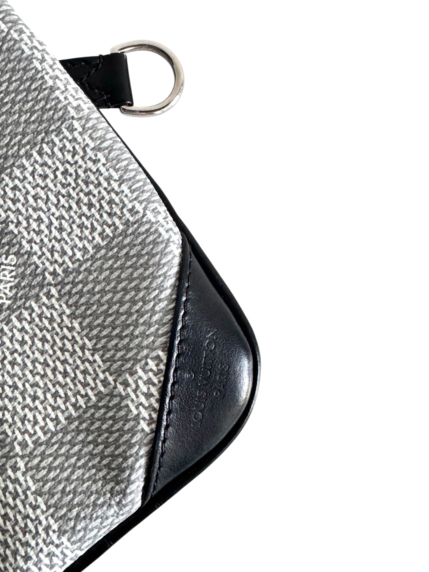 LOUIS VUITTON Damier Graphite 3D Trio Messenger Bag