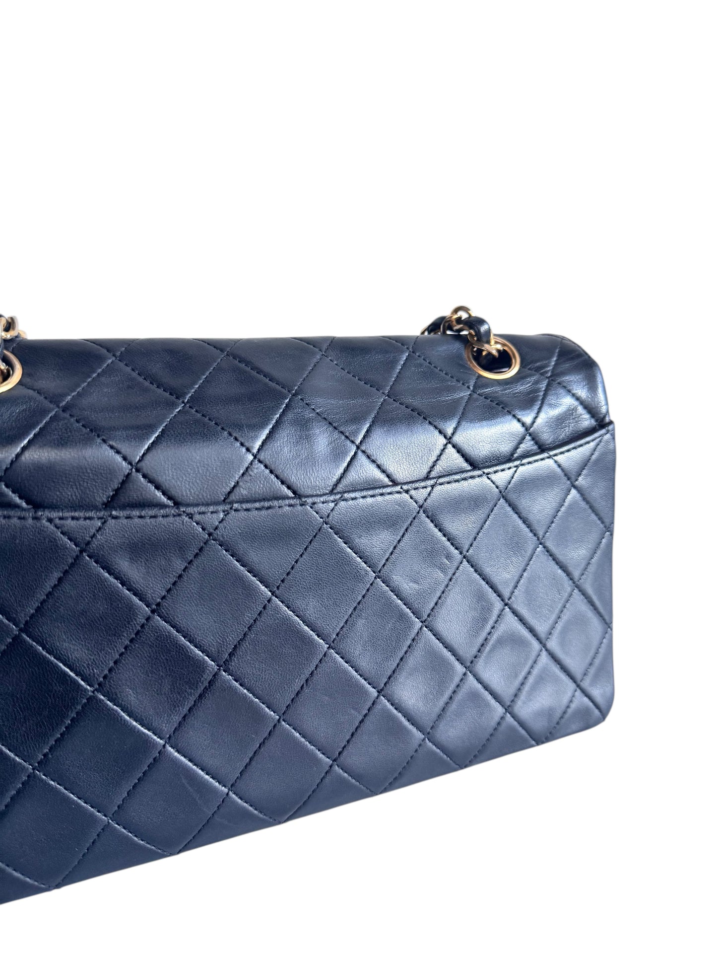 Chanel Quilted Flap Bag With Pouch