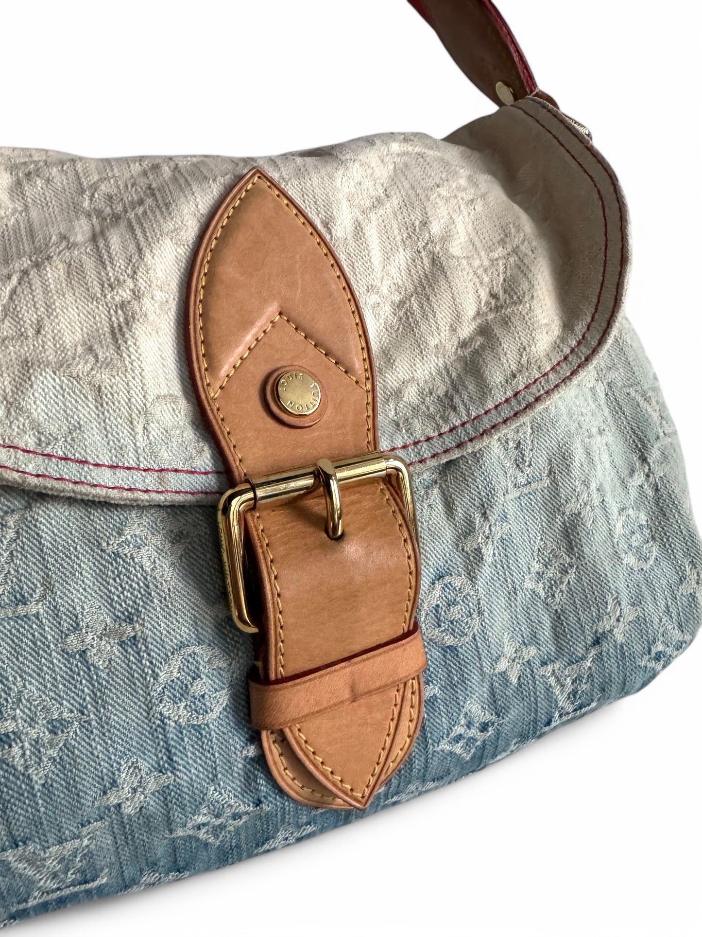 LOUIS VUITTON Denim Sunray Bag