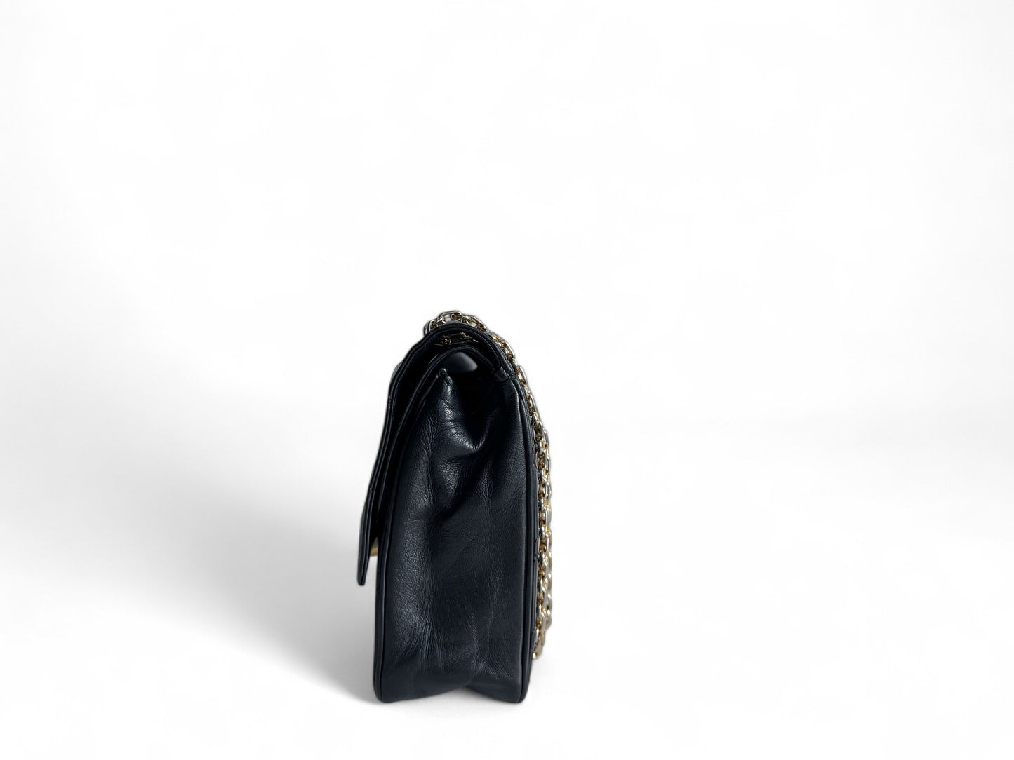 CHANEL Lambskin Medium Mademoiselle Double Flap
