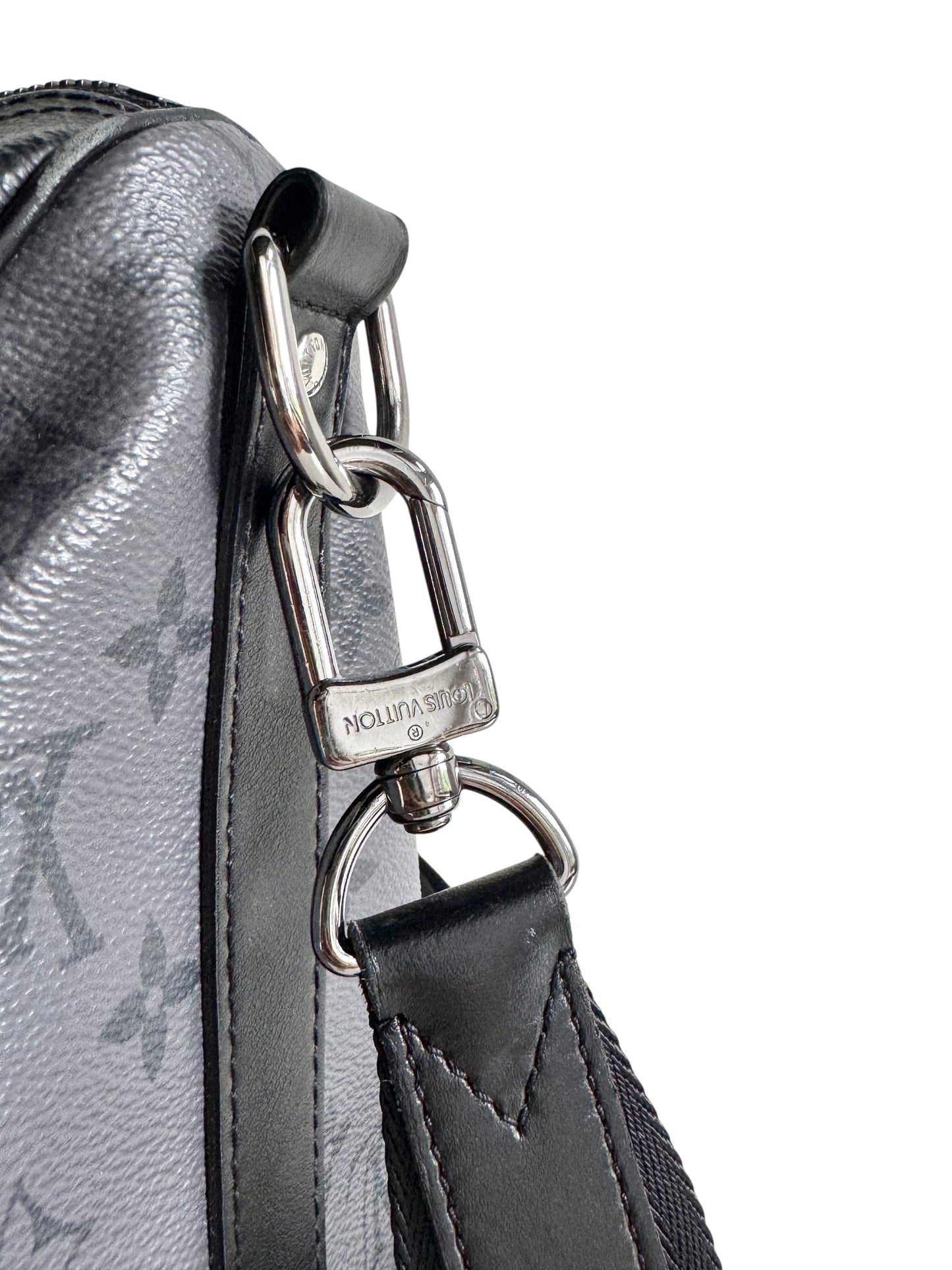 LOUIS VUITTON Eclipse Reverse Keepall Bandouliere Bag