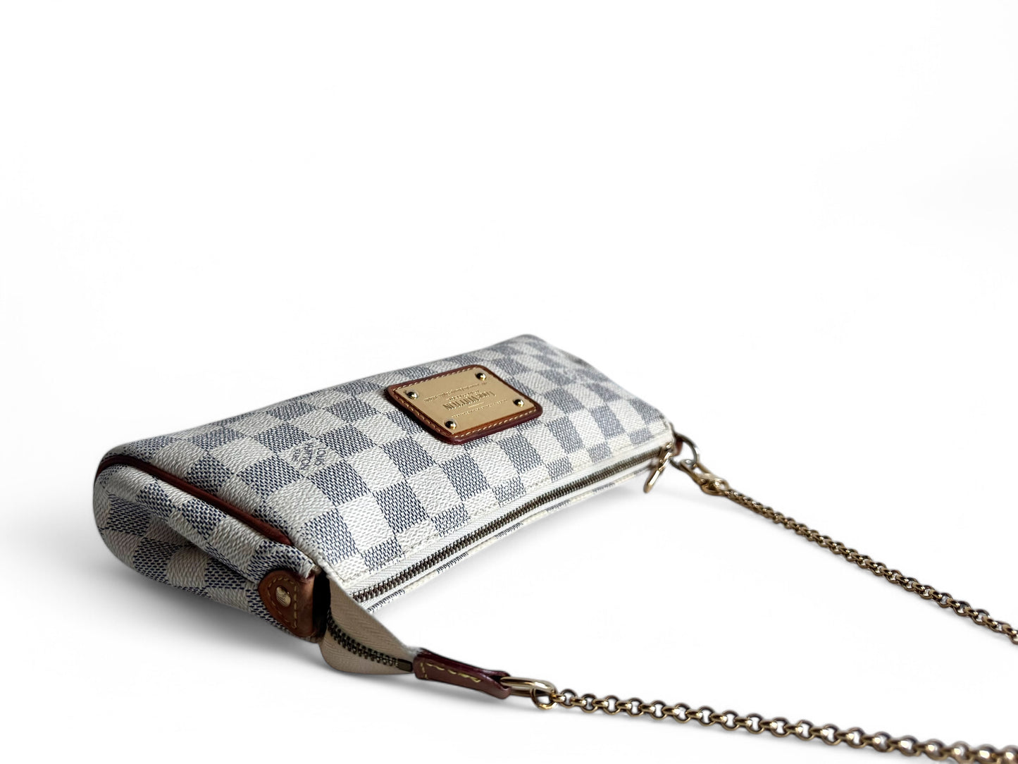 LOUIS VUITTON Damier Azur Eva Clutch