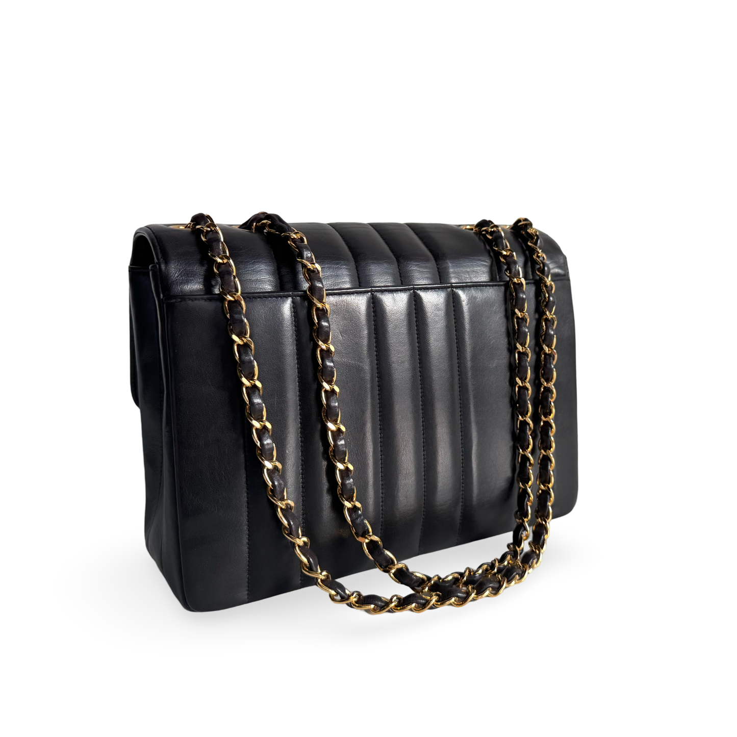 CHANEL Mademoiselle Lambskin Flap Bag