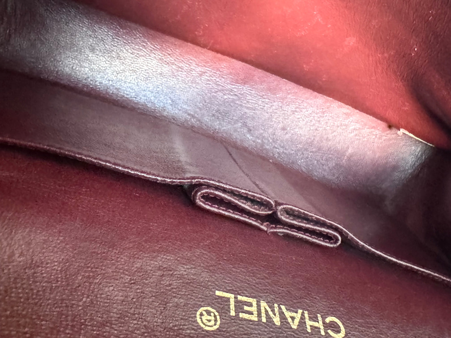 CHANEL Lambskin Timeless Classic Double Flap Bag