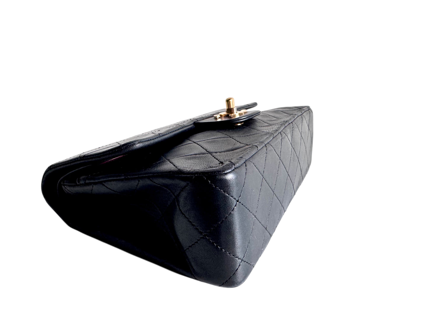 CHANEL Lambskin Timeless Classic Double Flap Bag