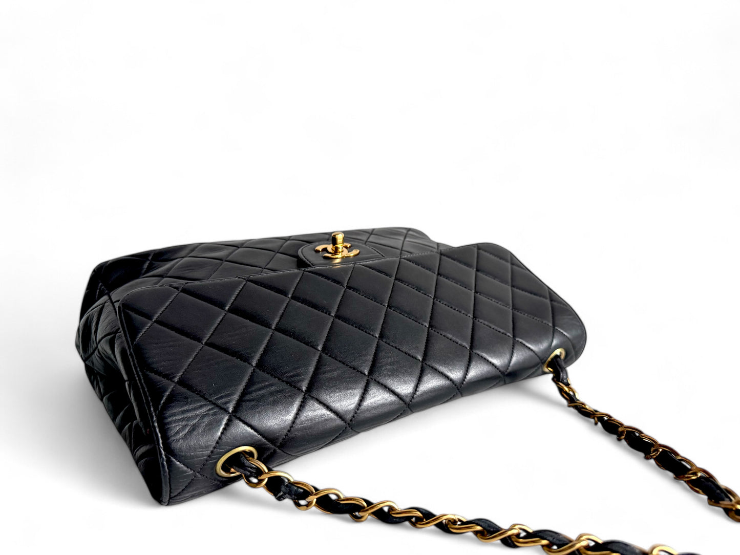 CHANEL Medium Lambskin Single Flap Bag