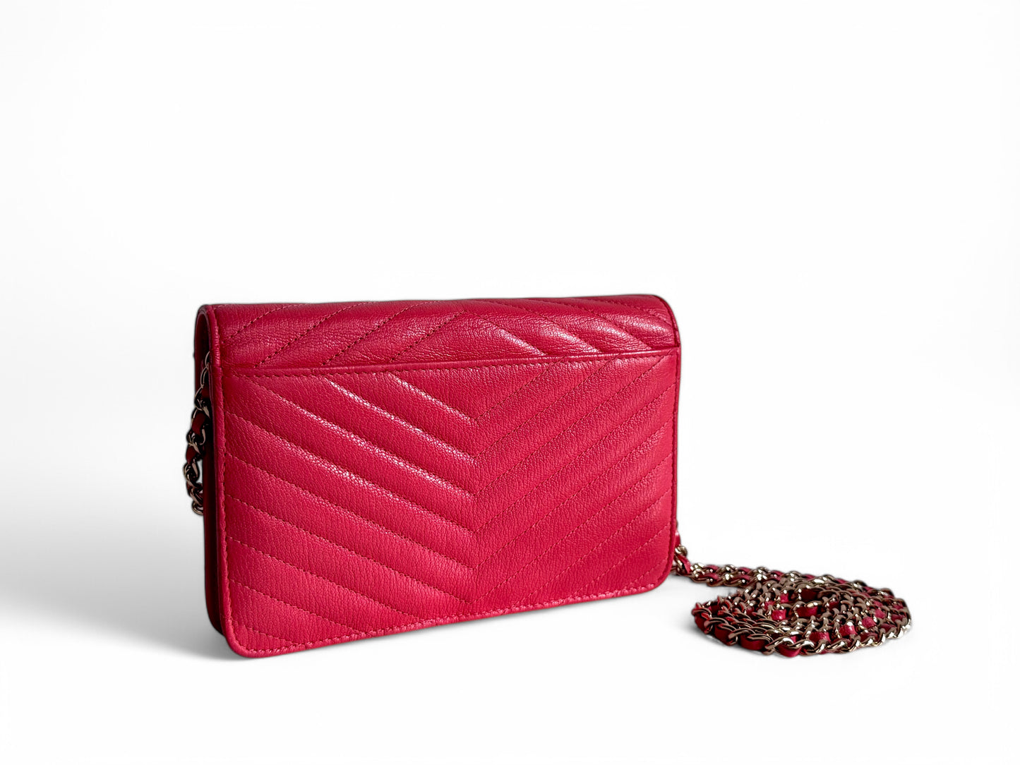 Chanel Chevron Statement Wallet On Chain