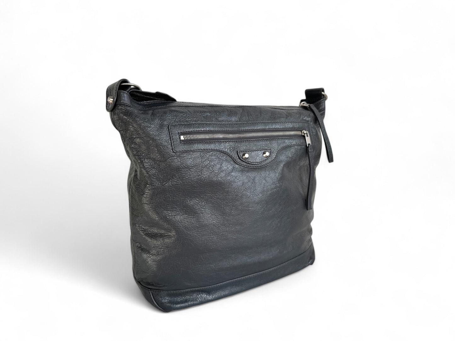 BALENCIAGA Agneau Mens Day Messenger