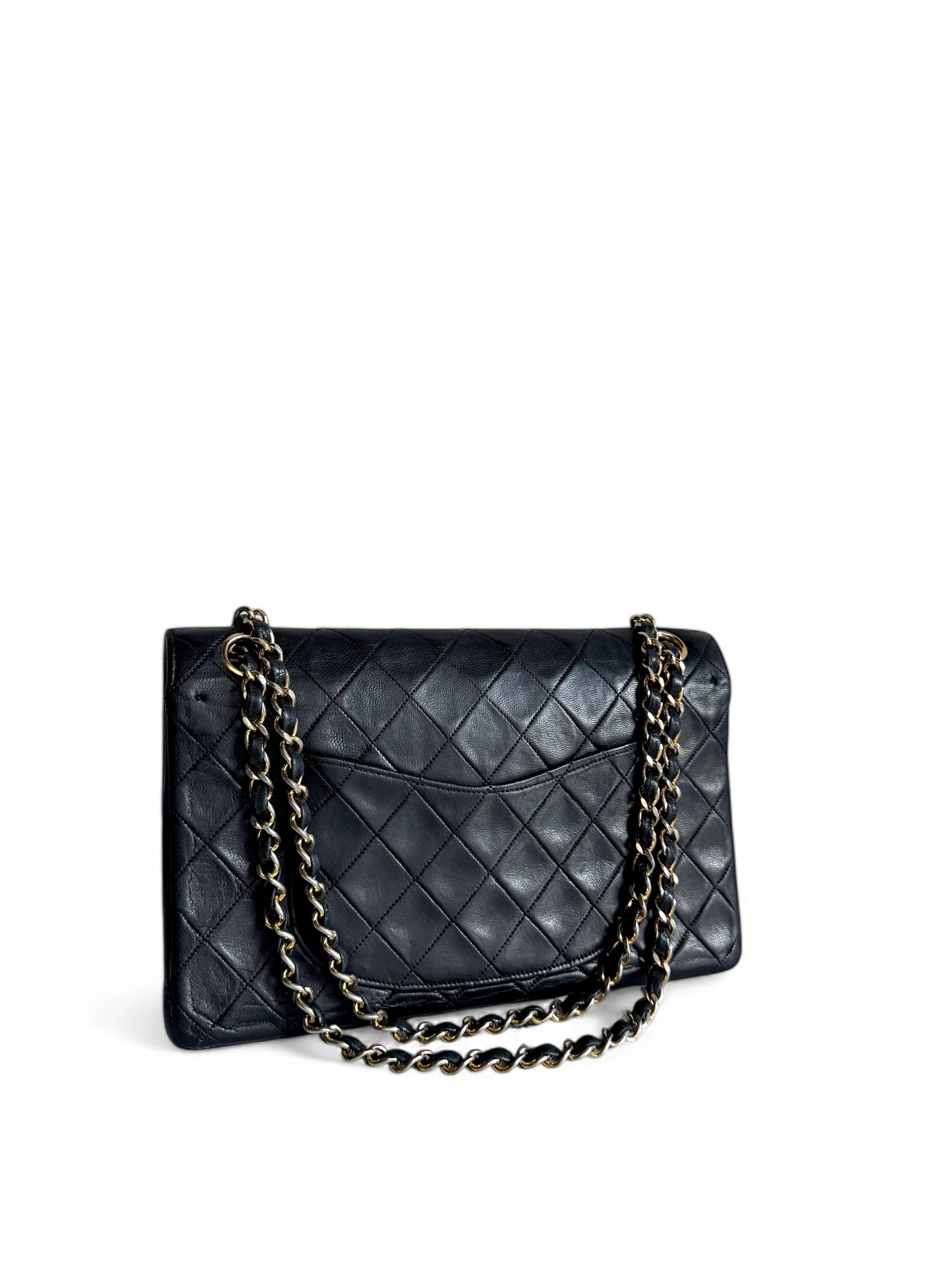 Chanel Lambskin Matelasse Double Flap Bag