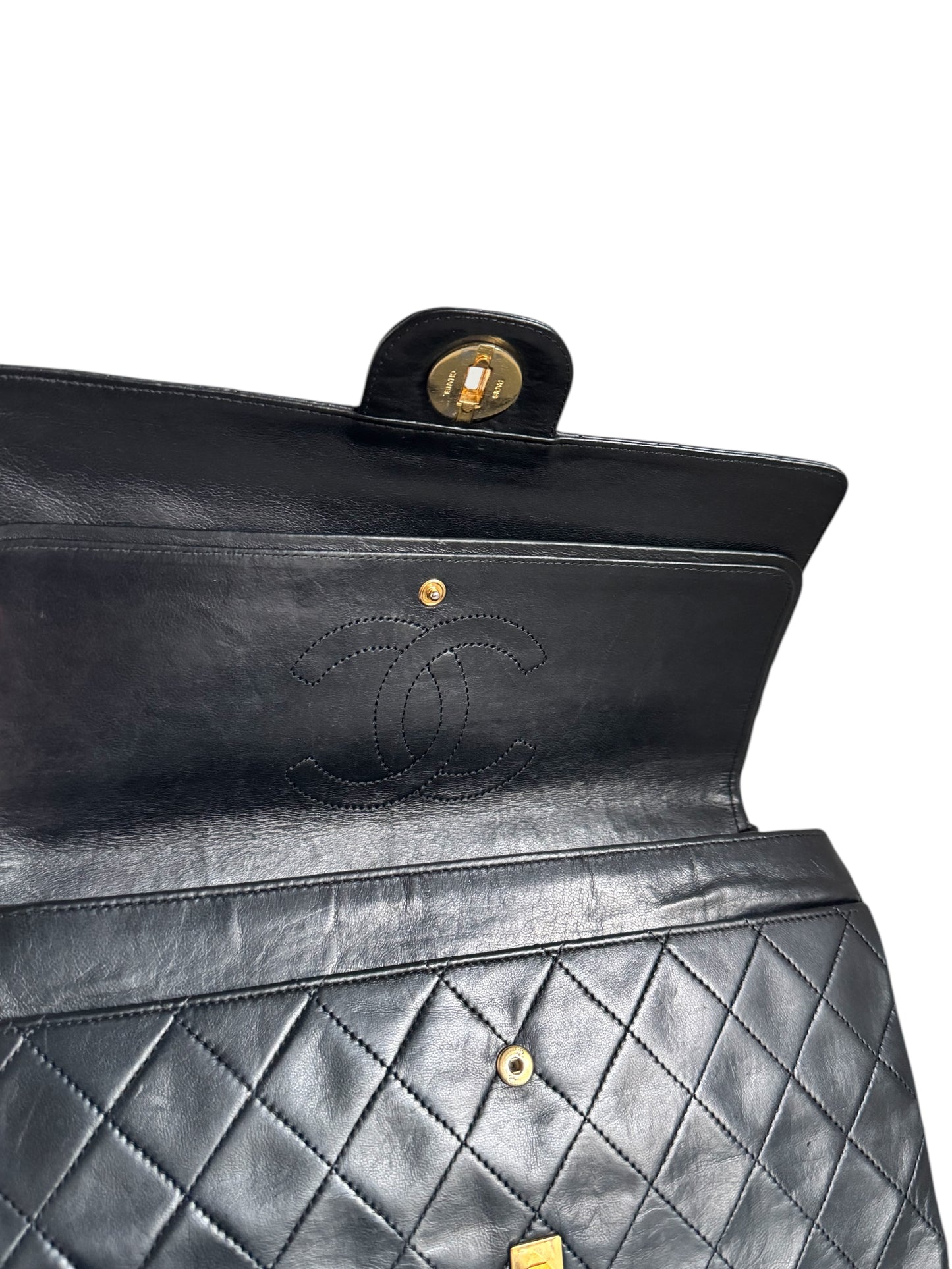 CHANEL Matelasse Lambskin Double Flap