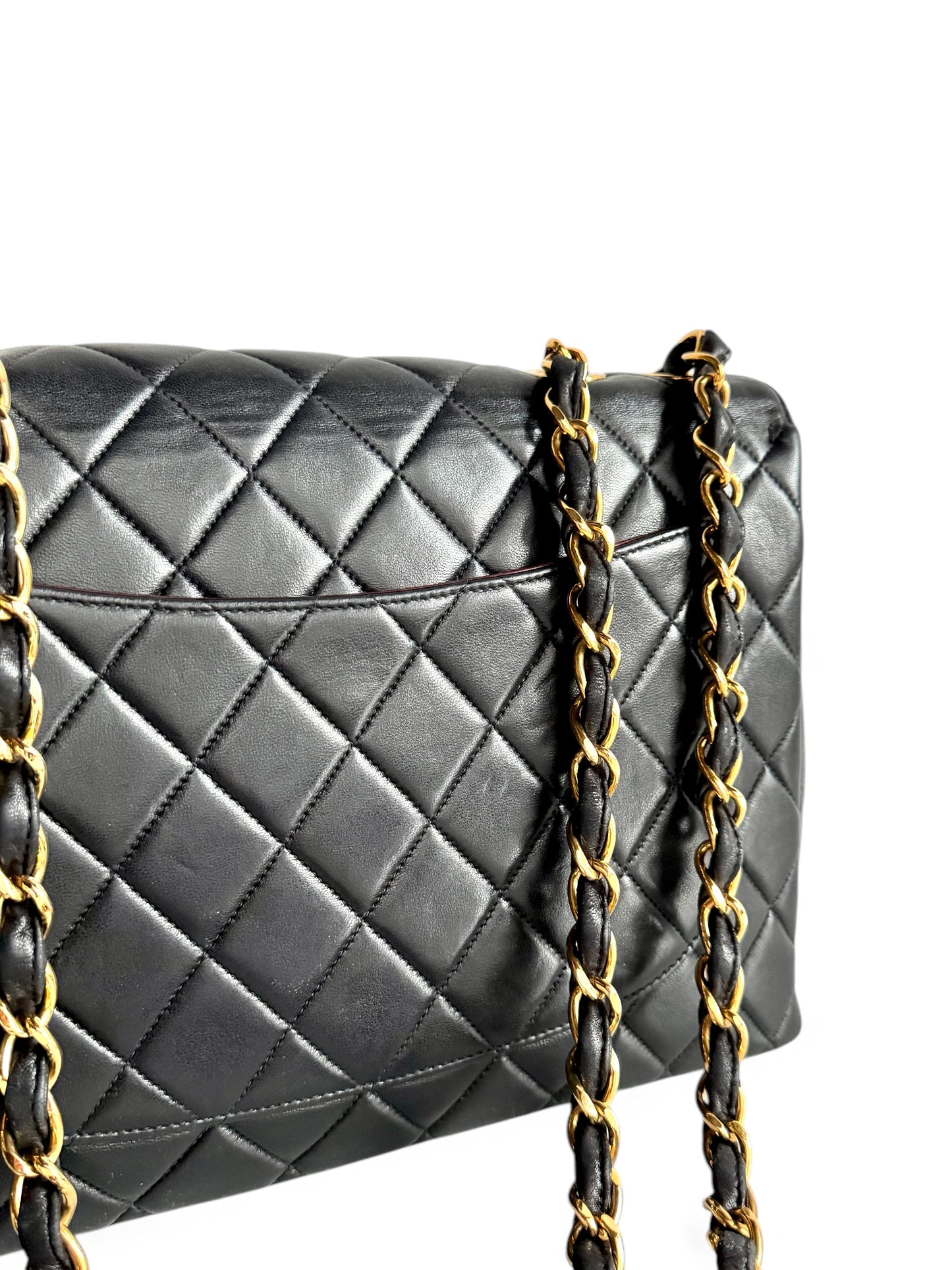 CHANEL Classic Maxi Lambskin Leather Flap Bag