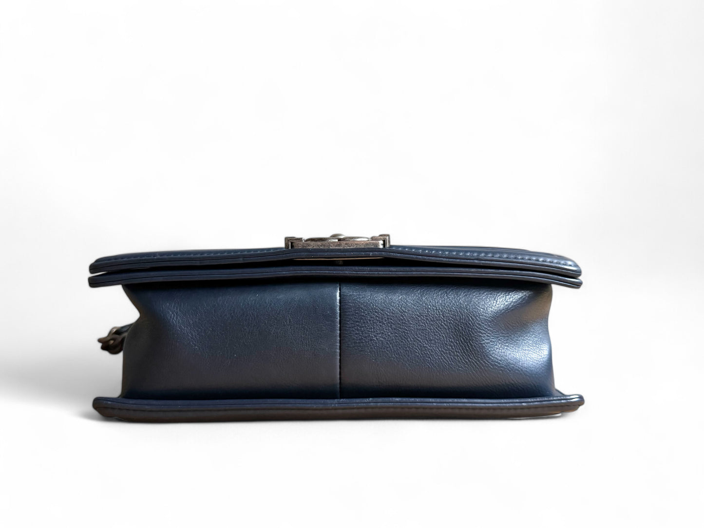 Chanel Quilted Leather Medium Boy Bag