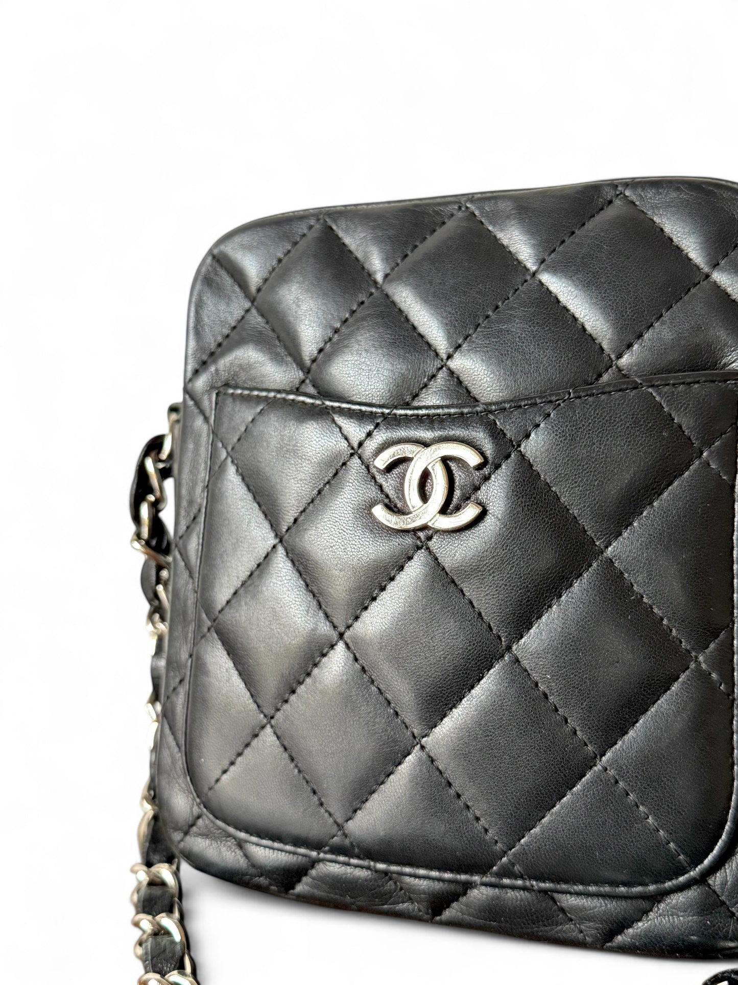 CHANEL Lambskin Quilted Crossbody