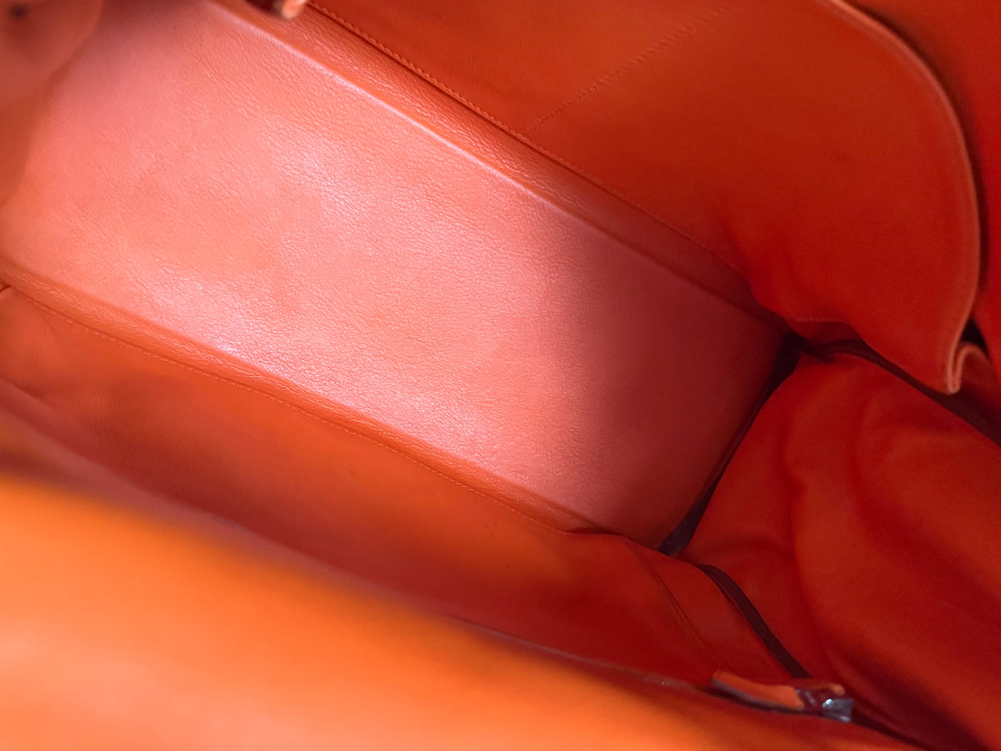 HERMÈS Kelly 32 Gulliver Orange