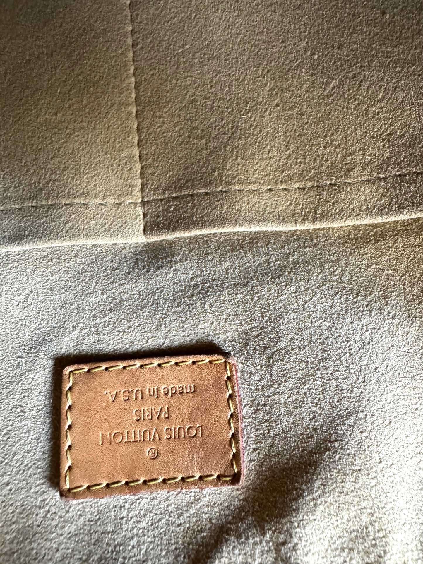 LOUIS VUITTON Damier Azur Evora MM