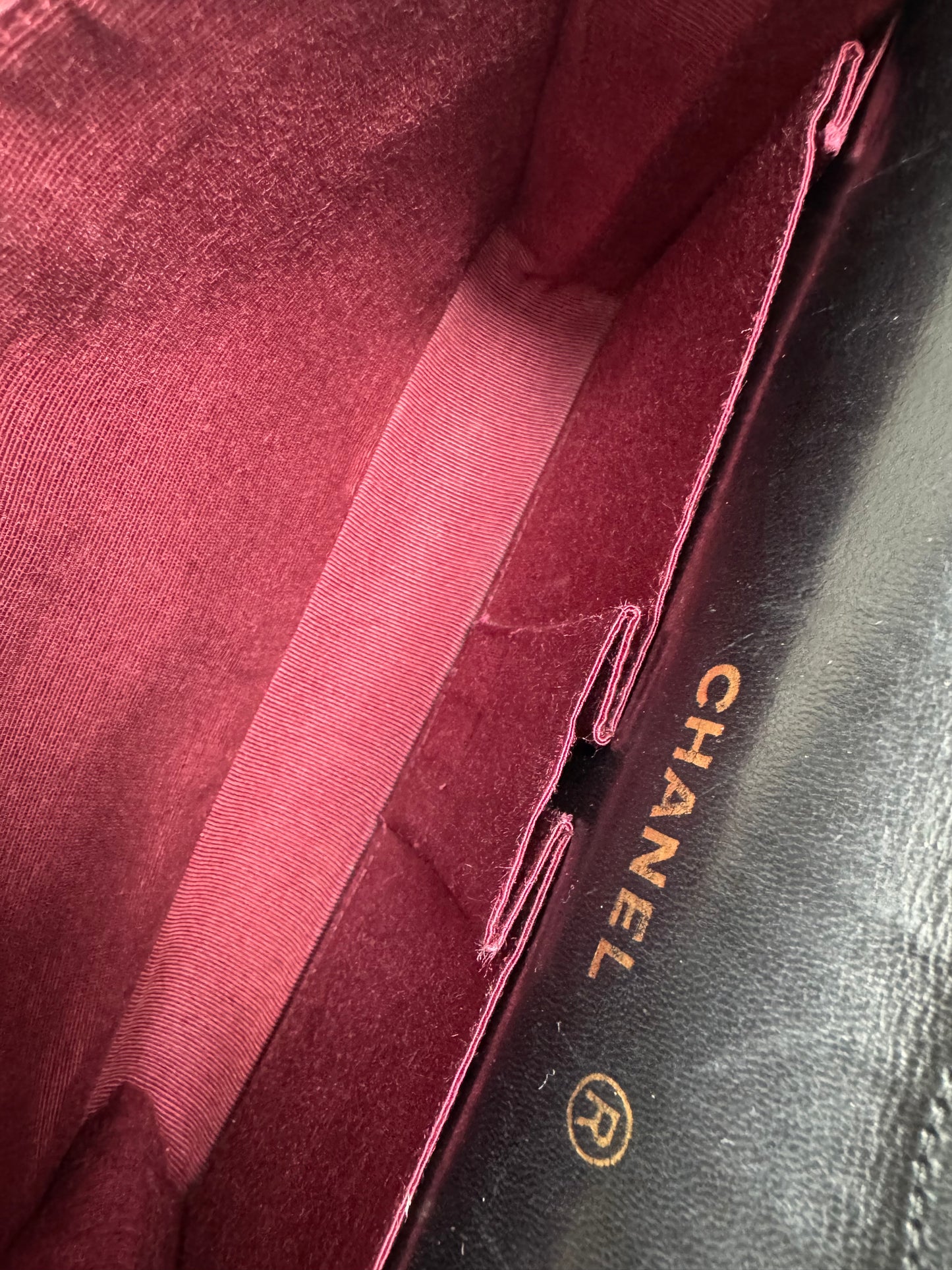 CHANEL Matelasse Lambskin Double Flap Bag