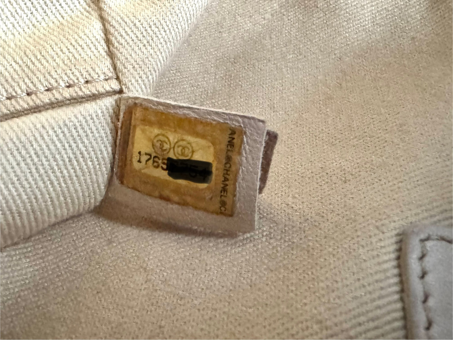 CHANEL Canvas Deauville Small Tote Denim