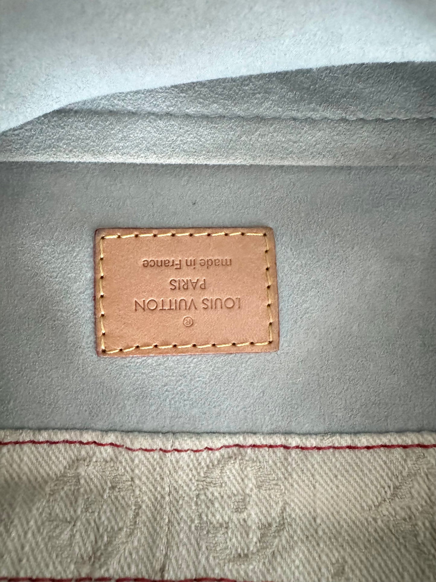 LOUIS VUITTON Denim Sunray Bag