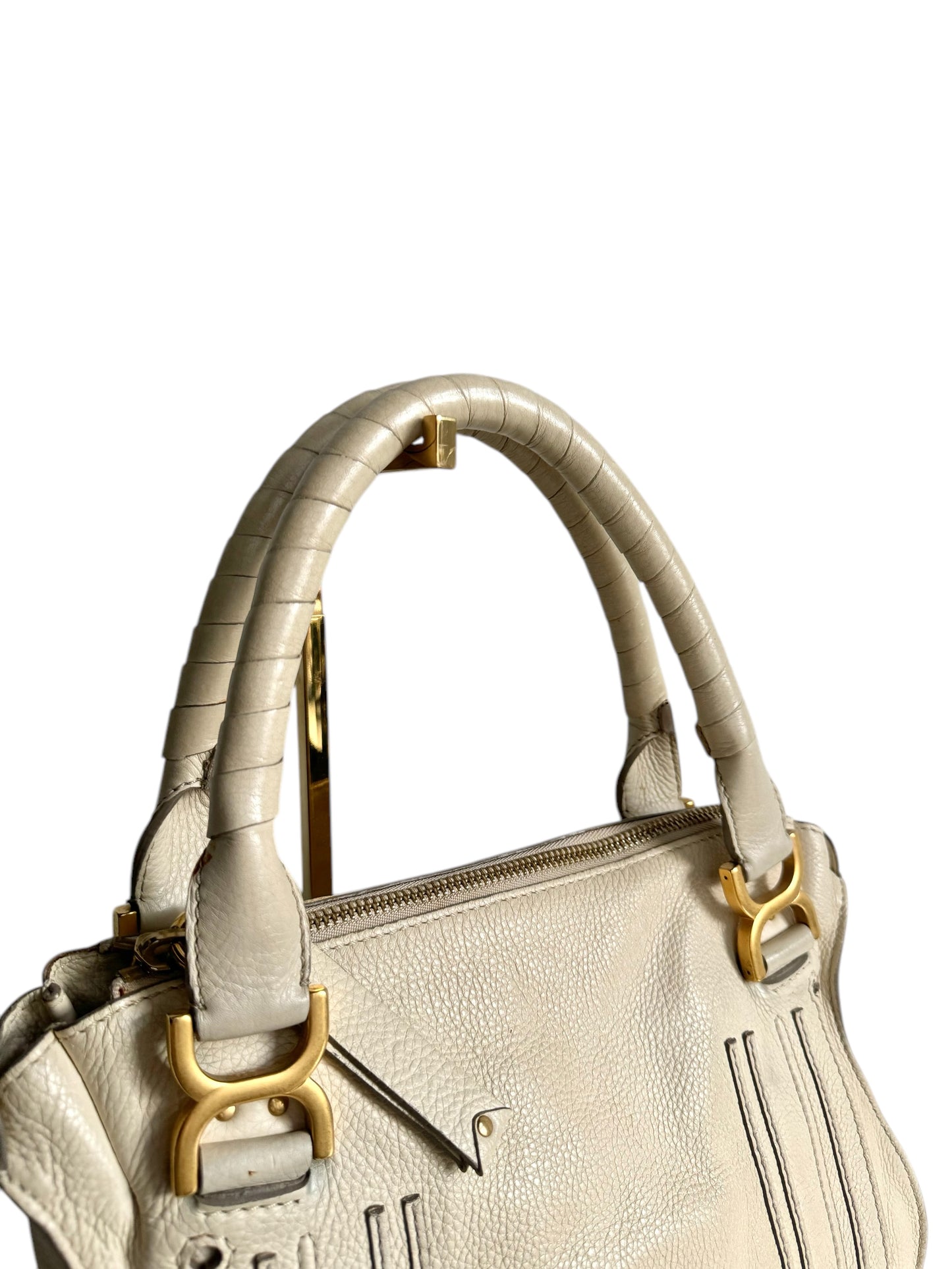 CHLOE Calfskin Medium Marcie Satchel