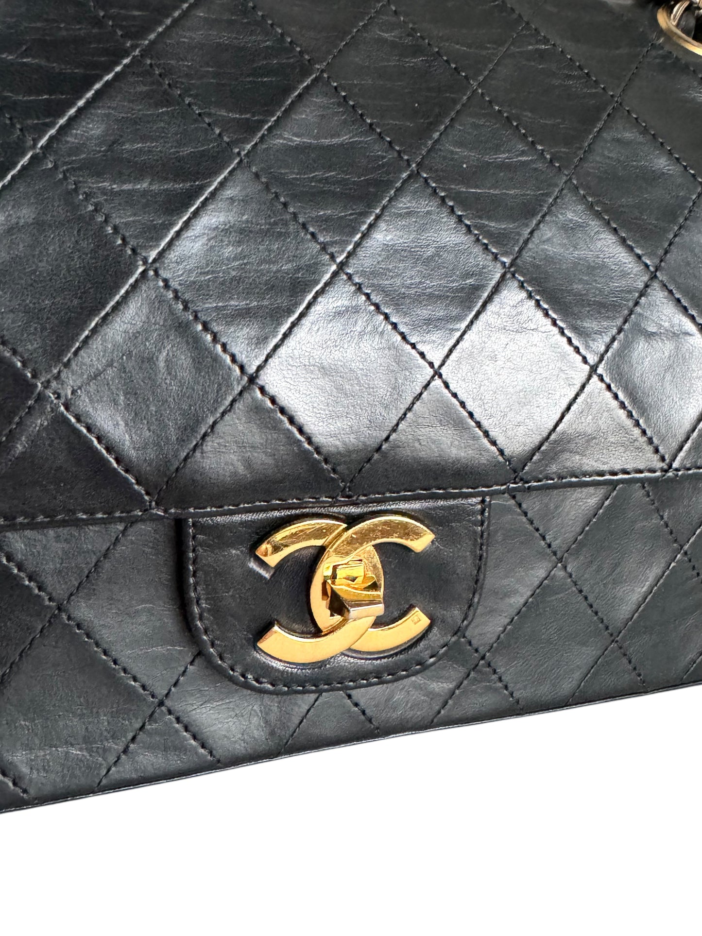 CHANEL Matelasse Lambskin Double Flap