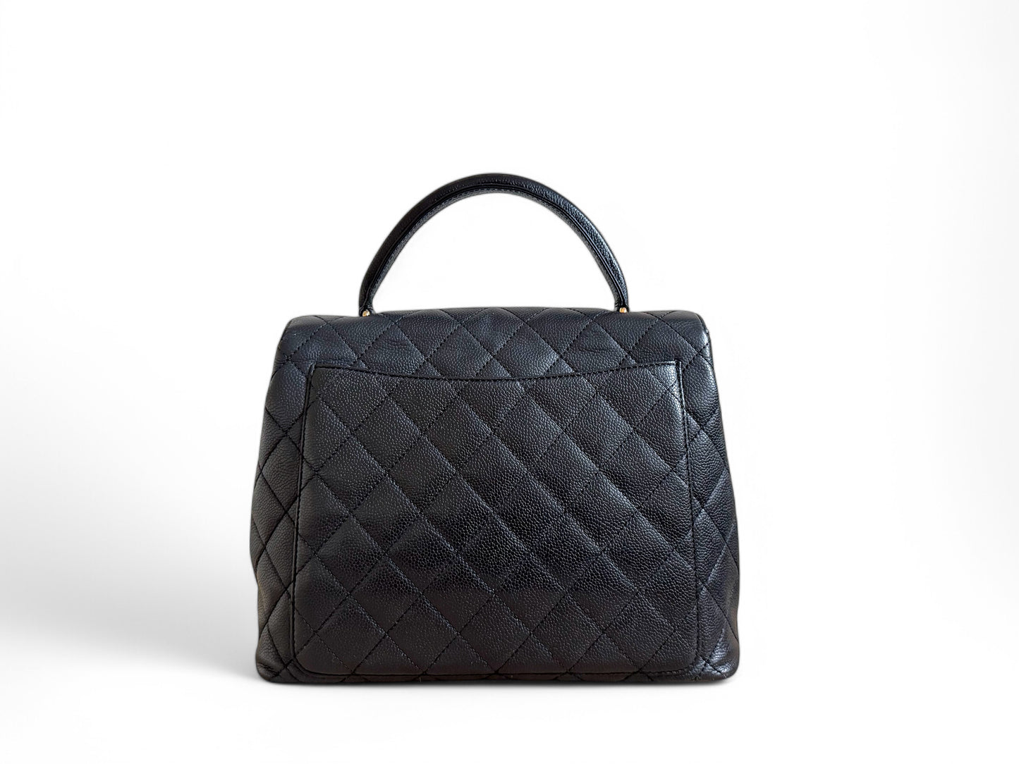 CHANEL Caviar Quilted Jumbo Kelly Flap