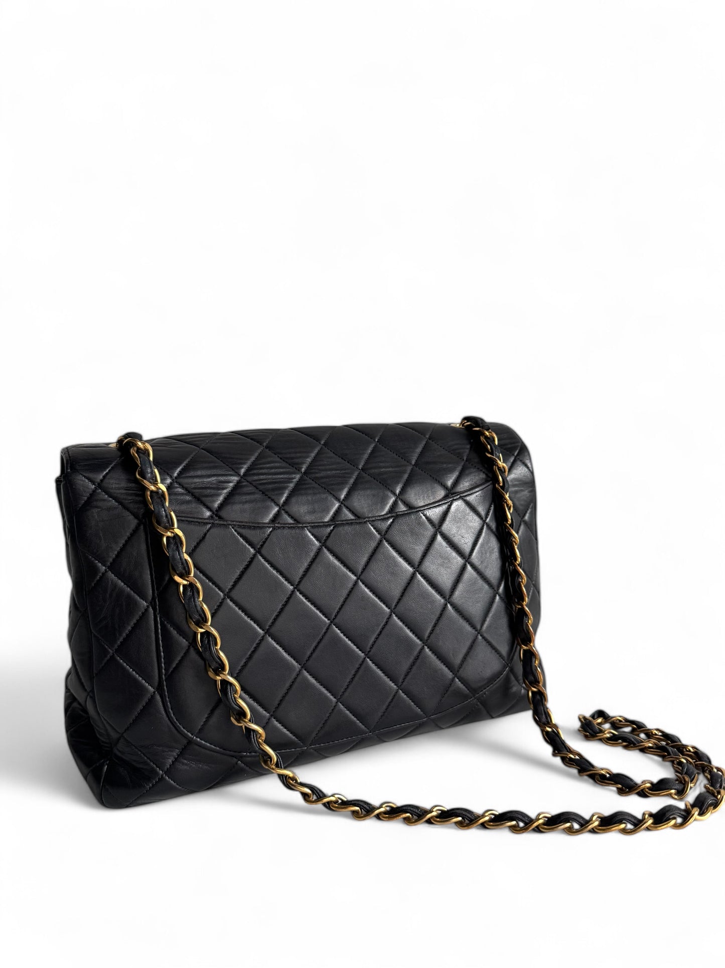 CHANEL Medium Lambskin Single Flap Bag