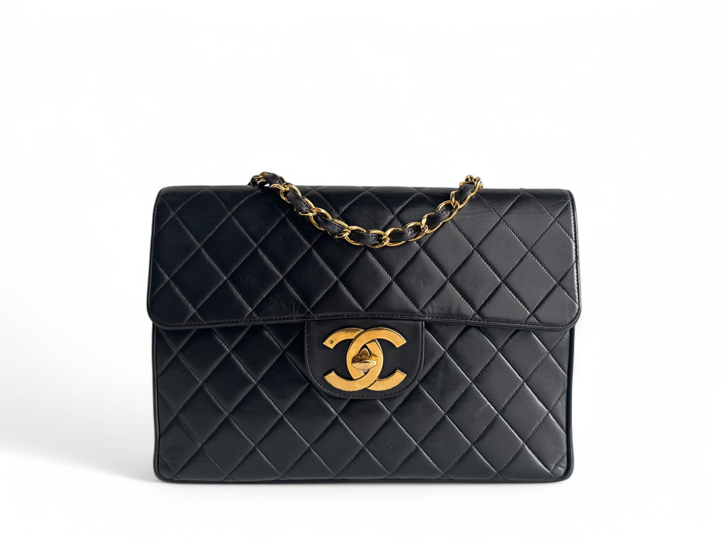 CHANEL Classic Maxi Lambskin Leather Flap Bag