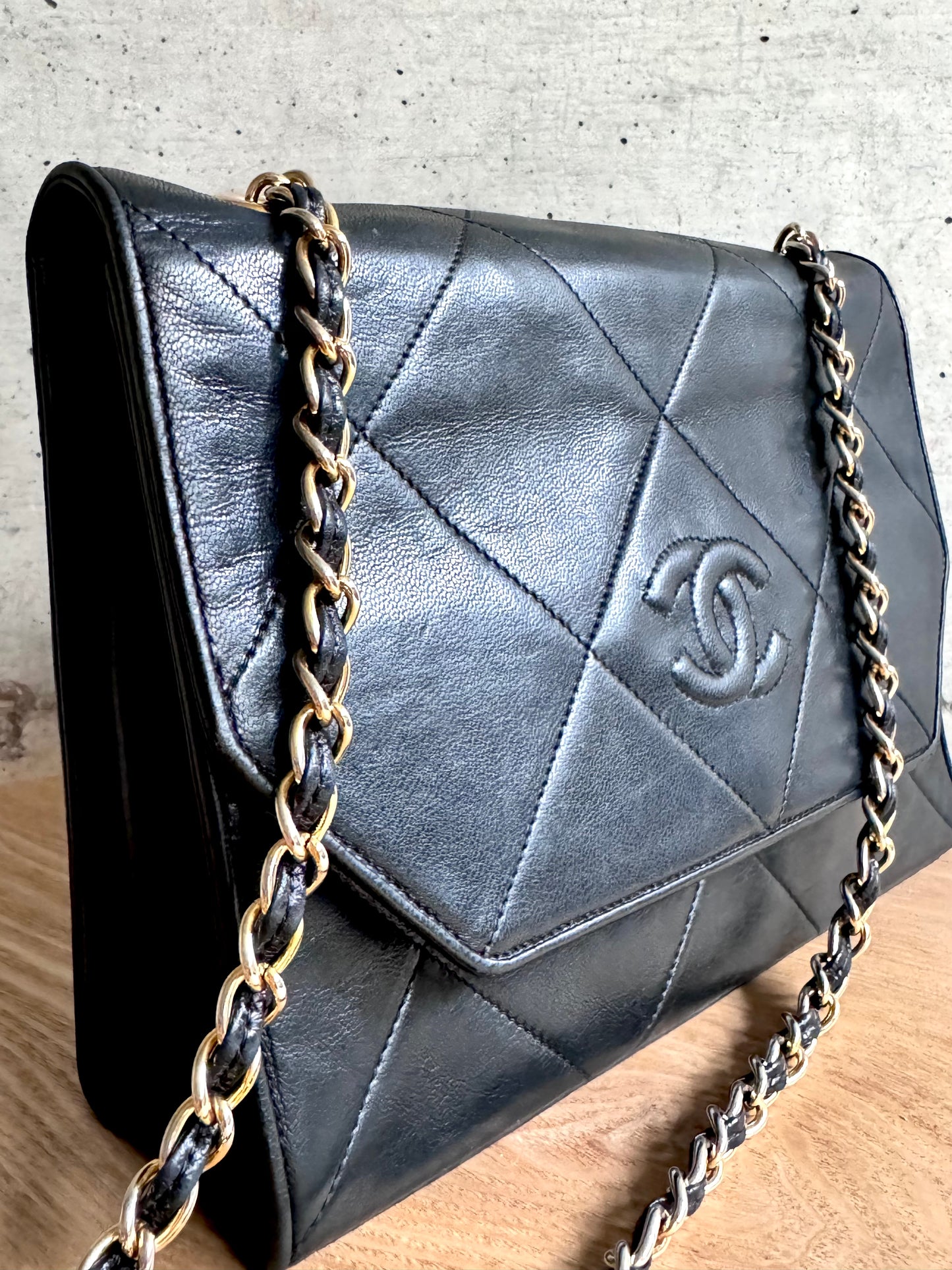 Chanel CC Lambskin Flap Bag
