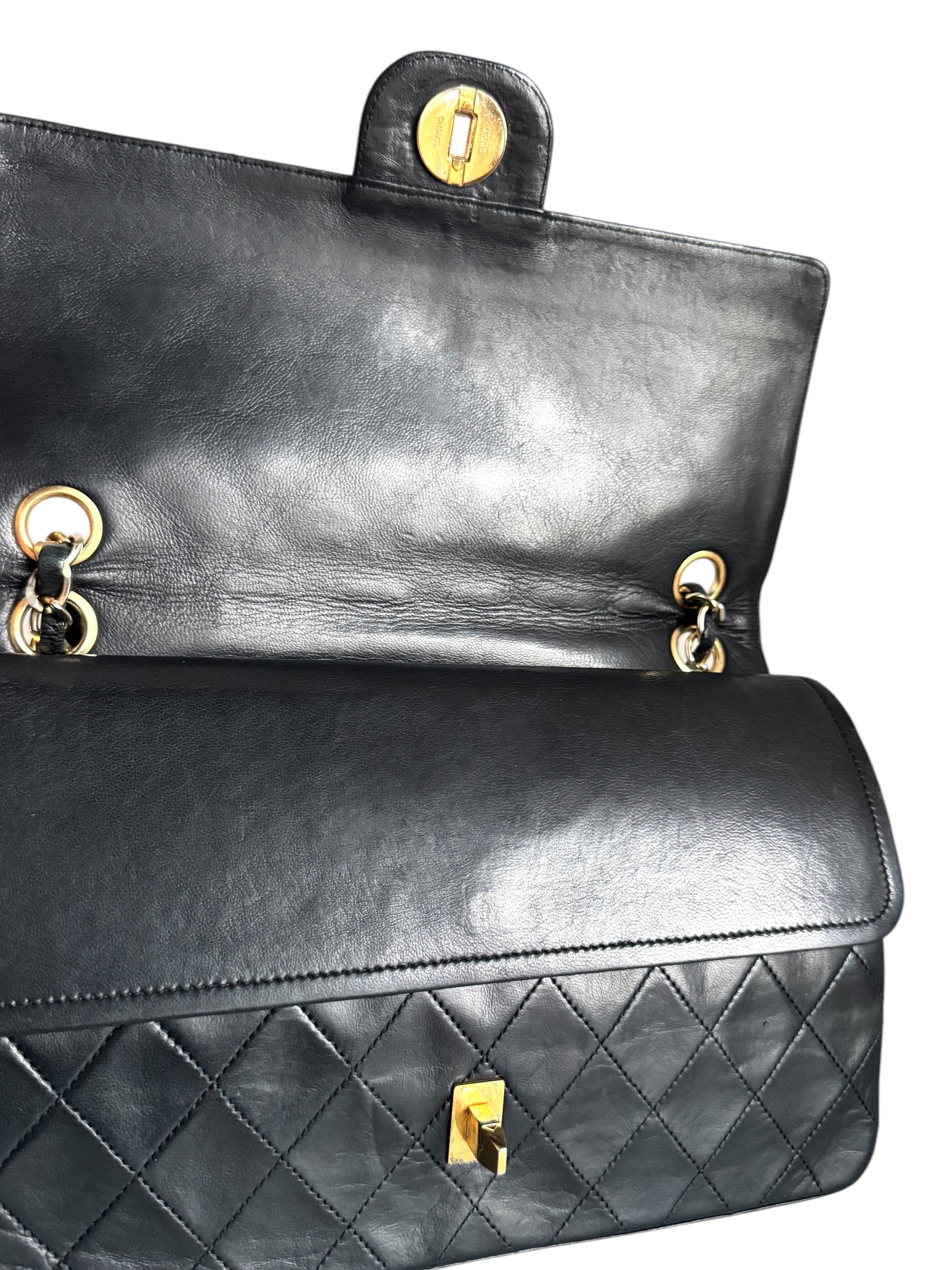 CHANEL Matelasse Lambskin Double Flap