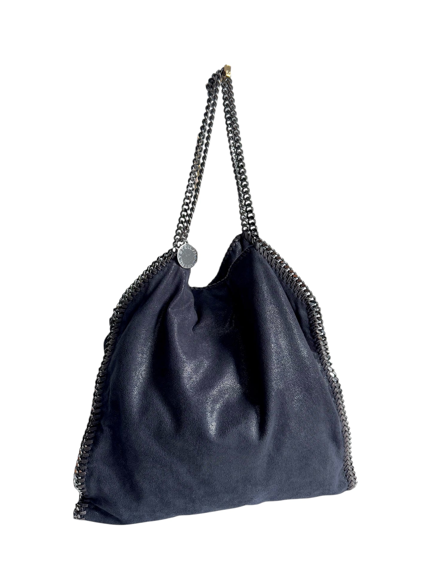 STELLA MCCARTNEY Shaggy Deer Falabella Fold Over Tote