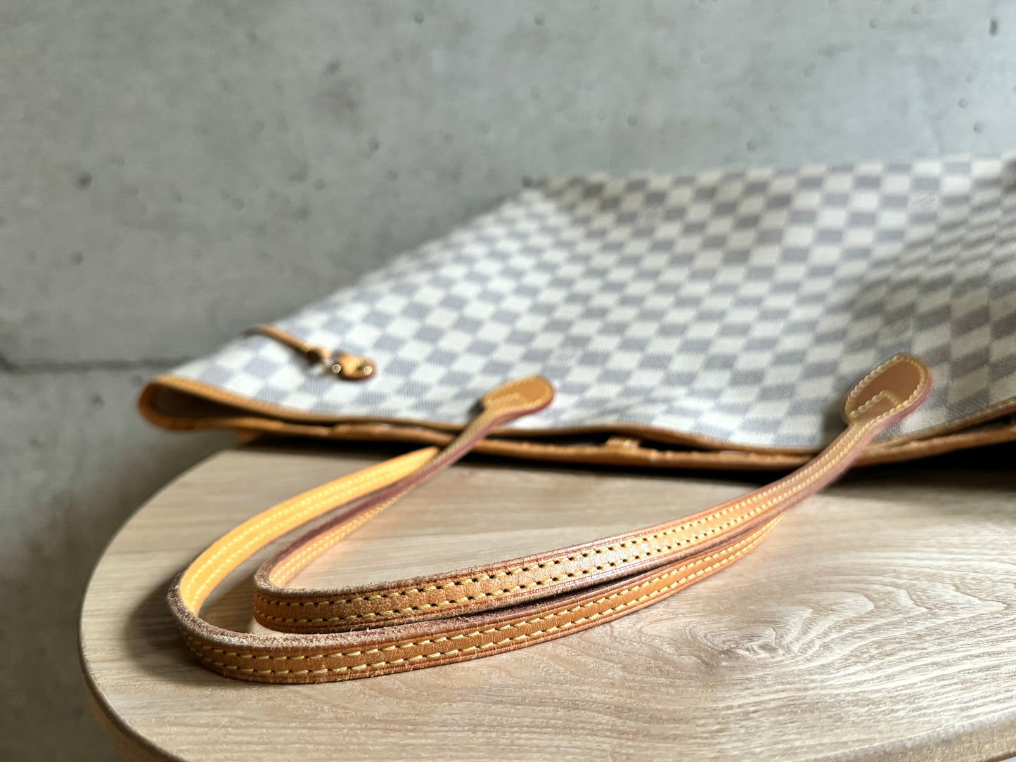 LOUIS VUITTON Damier Azur Neverfull GM