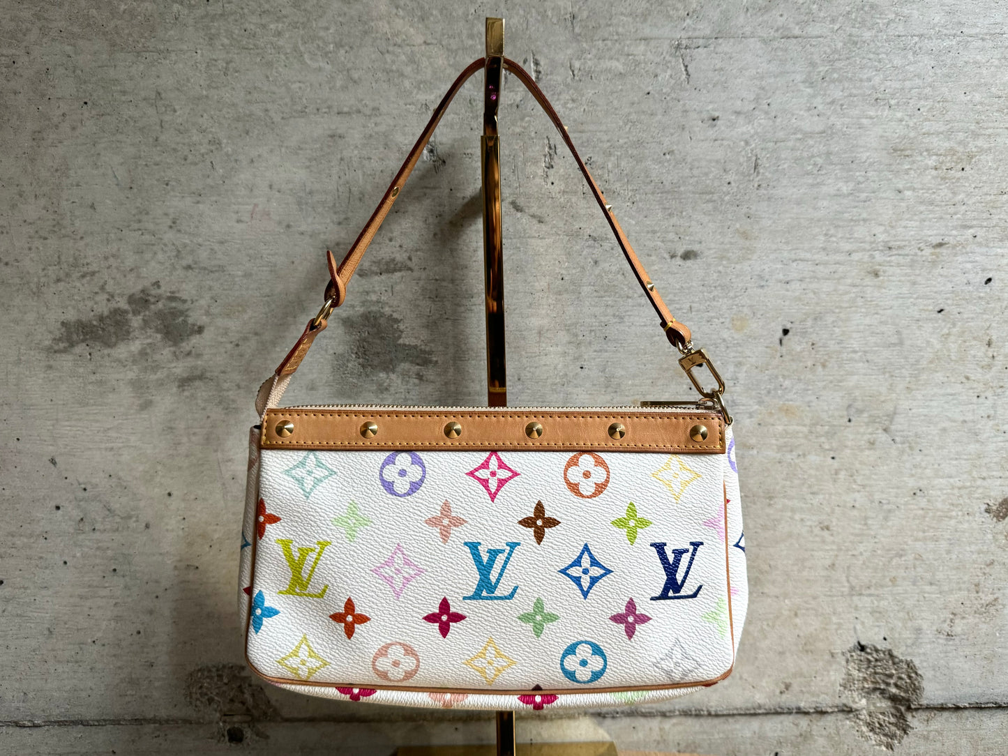 LOUIS VUITTON Monogram Multicolor Pochette