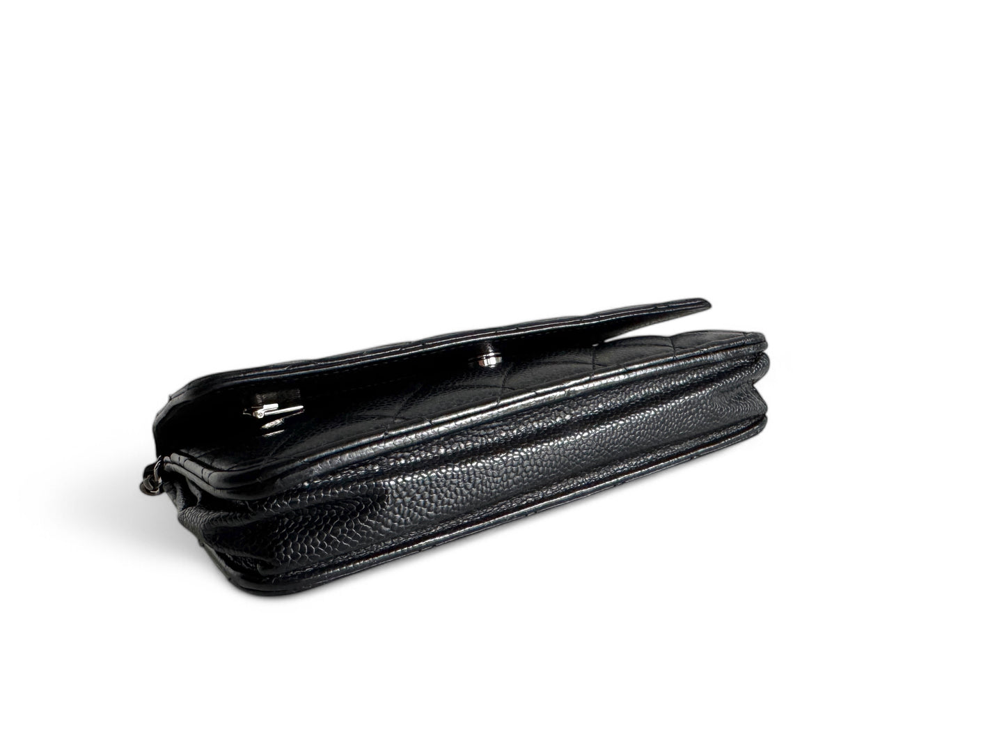 CHANEL Caviar Quilted Wallet on Chain WOC