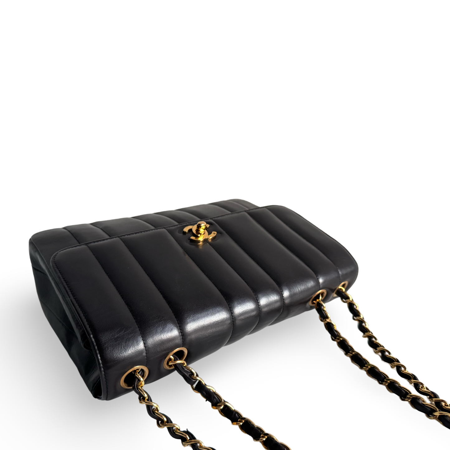 CHANEL Mademoiselle Lambskin Flap Bag