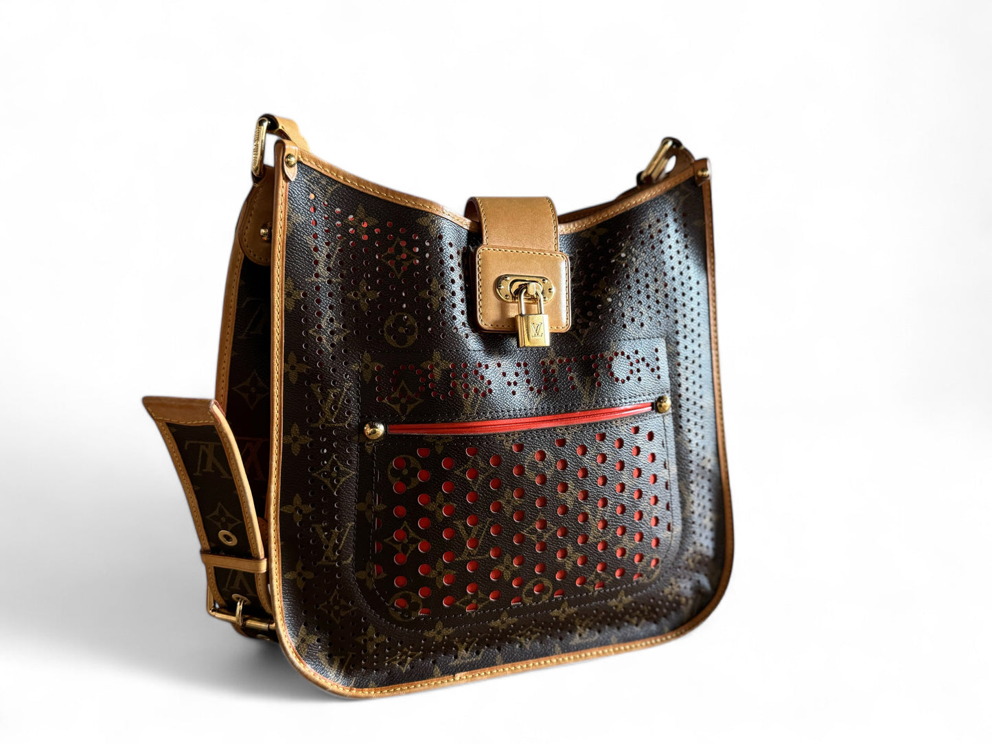 LOUIS VUITTON Monogram Perforated Musette