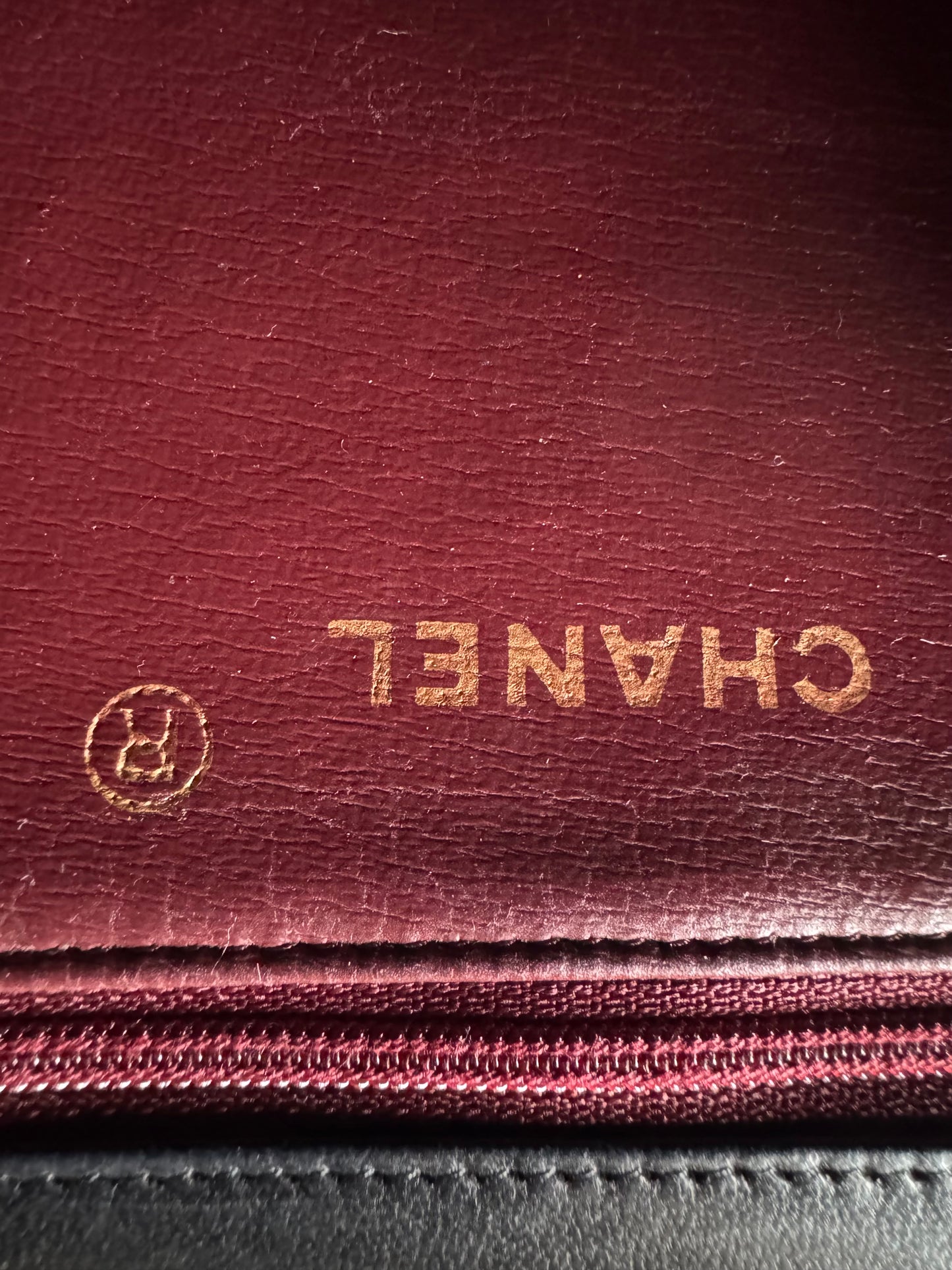 CHANEL Lambskin Diamond Stitch Envelope Single Flap