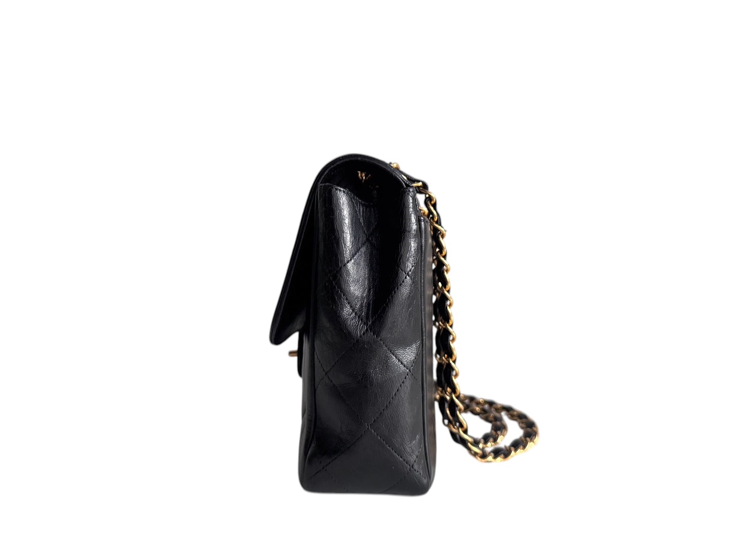 CHANEL Lambskin Quilted Medium Single Flap