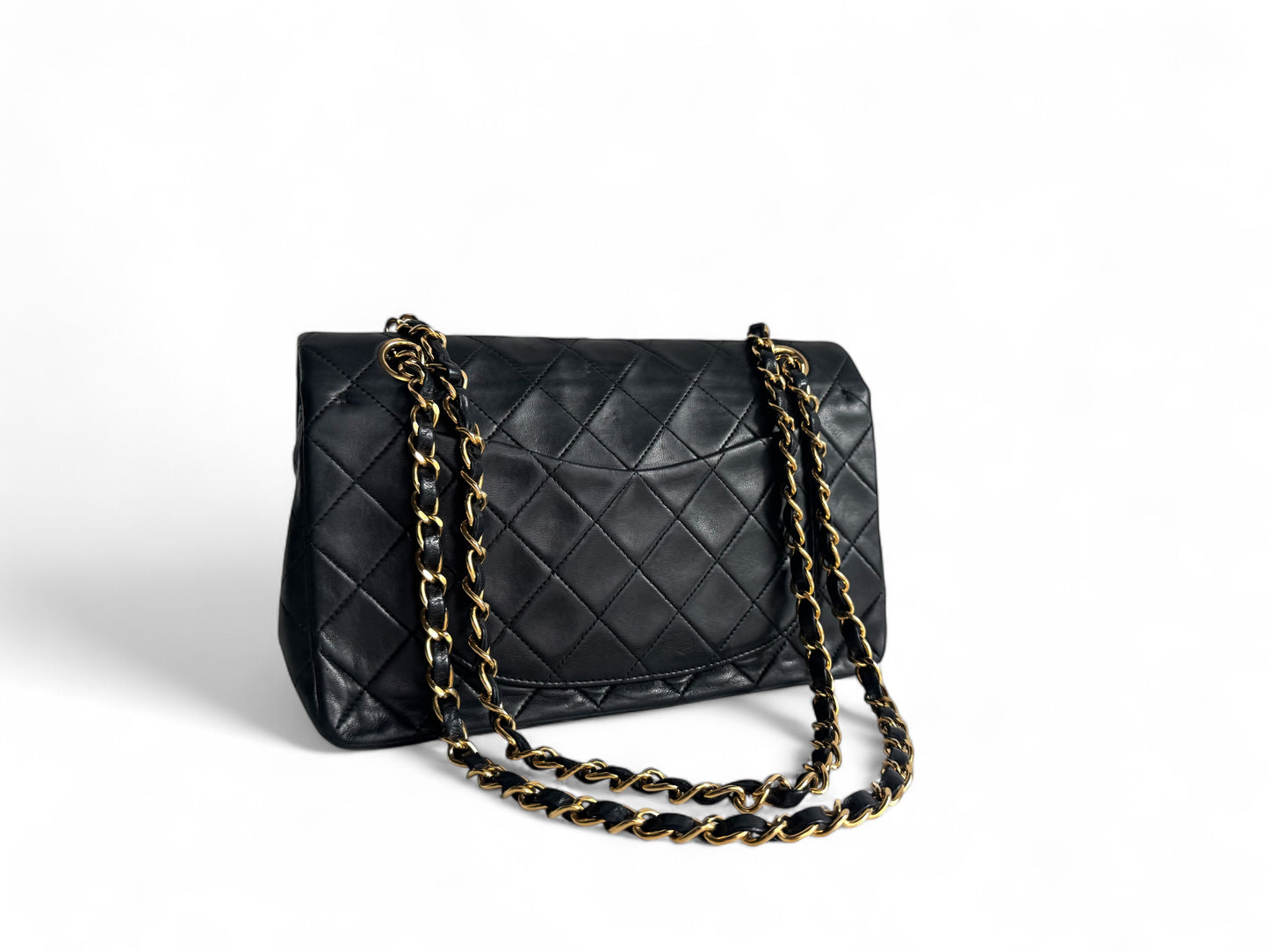 CHANEL Timeless Lambskin Classic Double Flap Bag