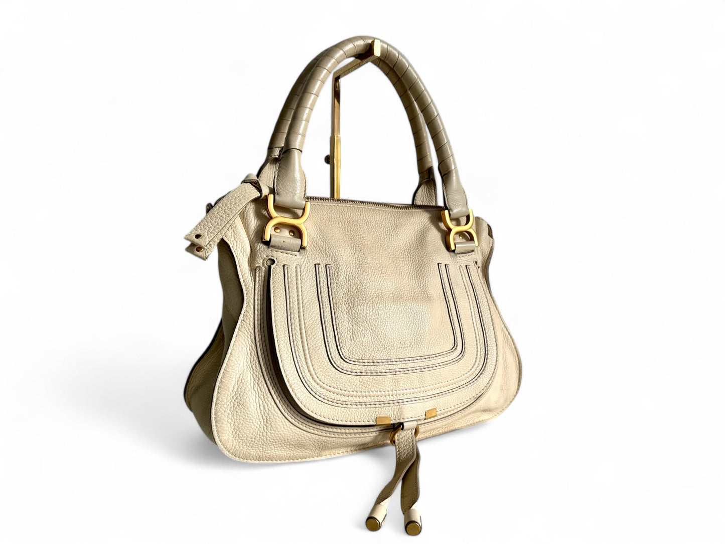 CHLOE Calfskin Medium Marcie Satchel