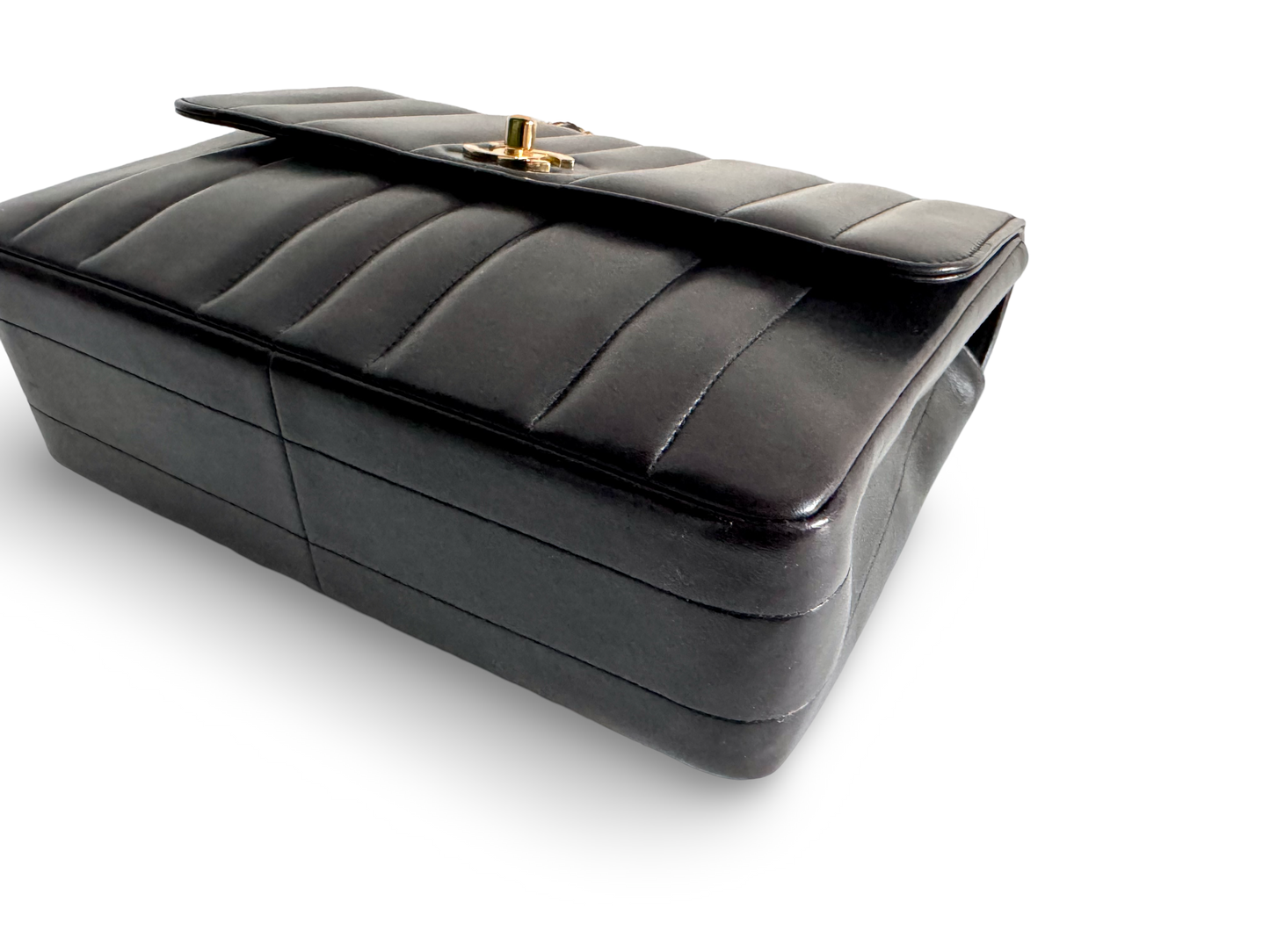 CHANEL Mademoiselle Lambskin Flap Bag
