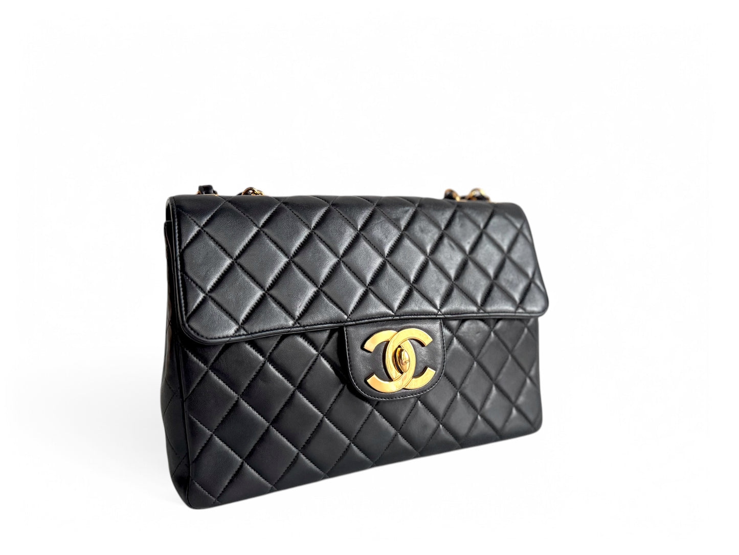 CHANEL Classic Maxi Lambskin Leather Flap Bag