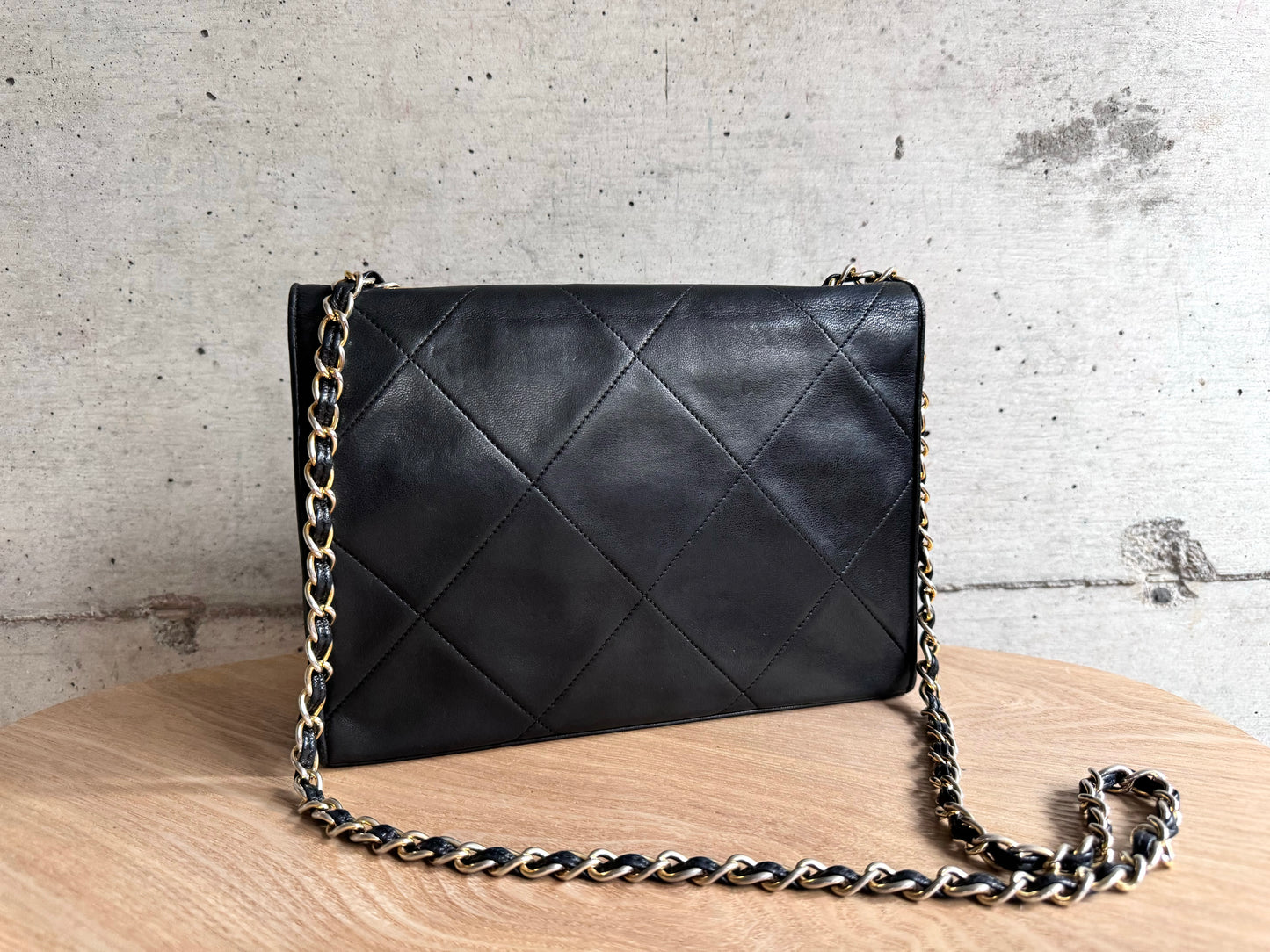 Chanel CC Lambskin Flap Bag