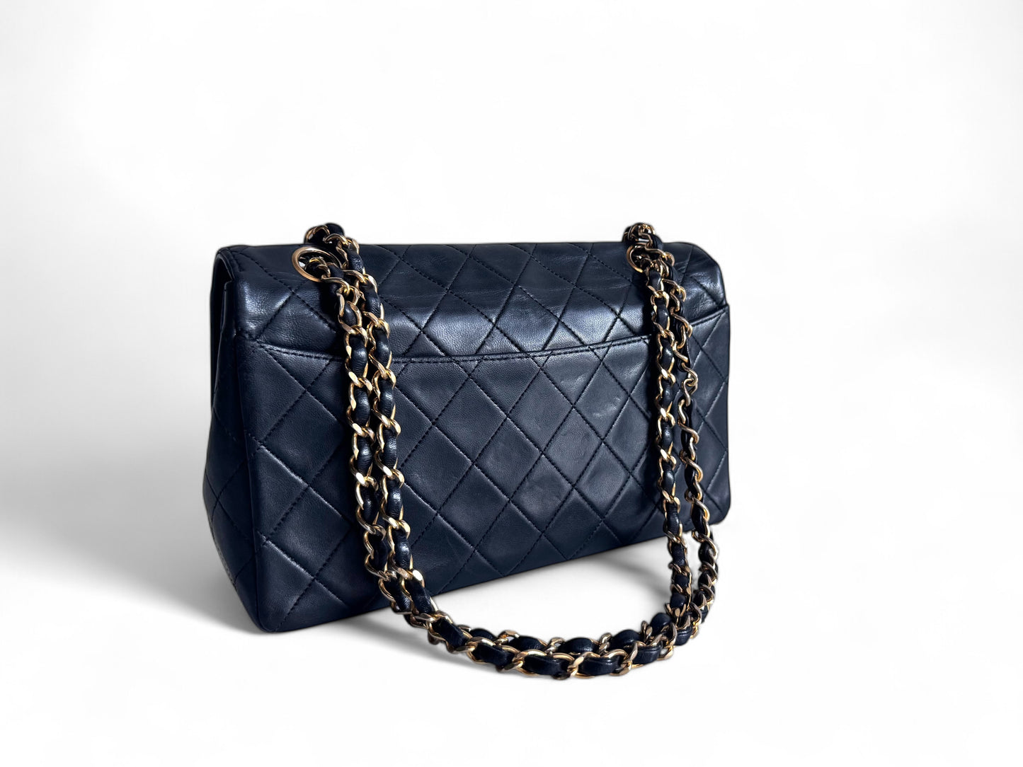 Chanel Quilted Flap Bag With Pouch