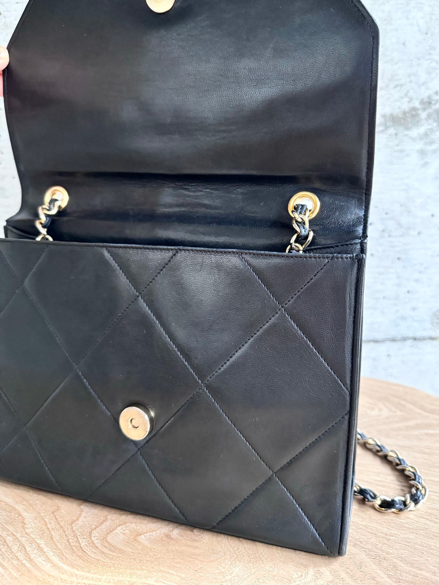 Chanel CC Lambskin Flap Bag