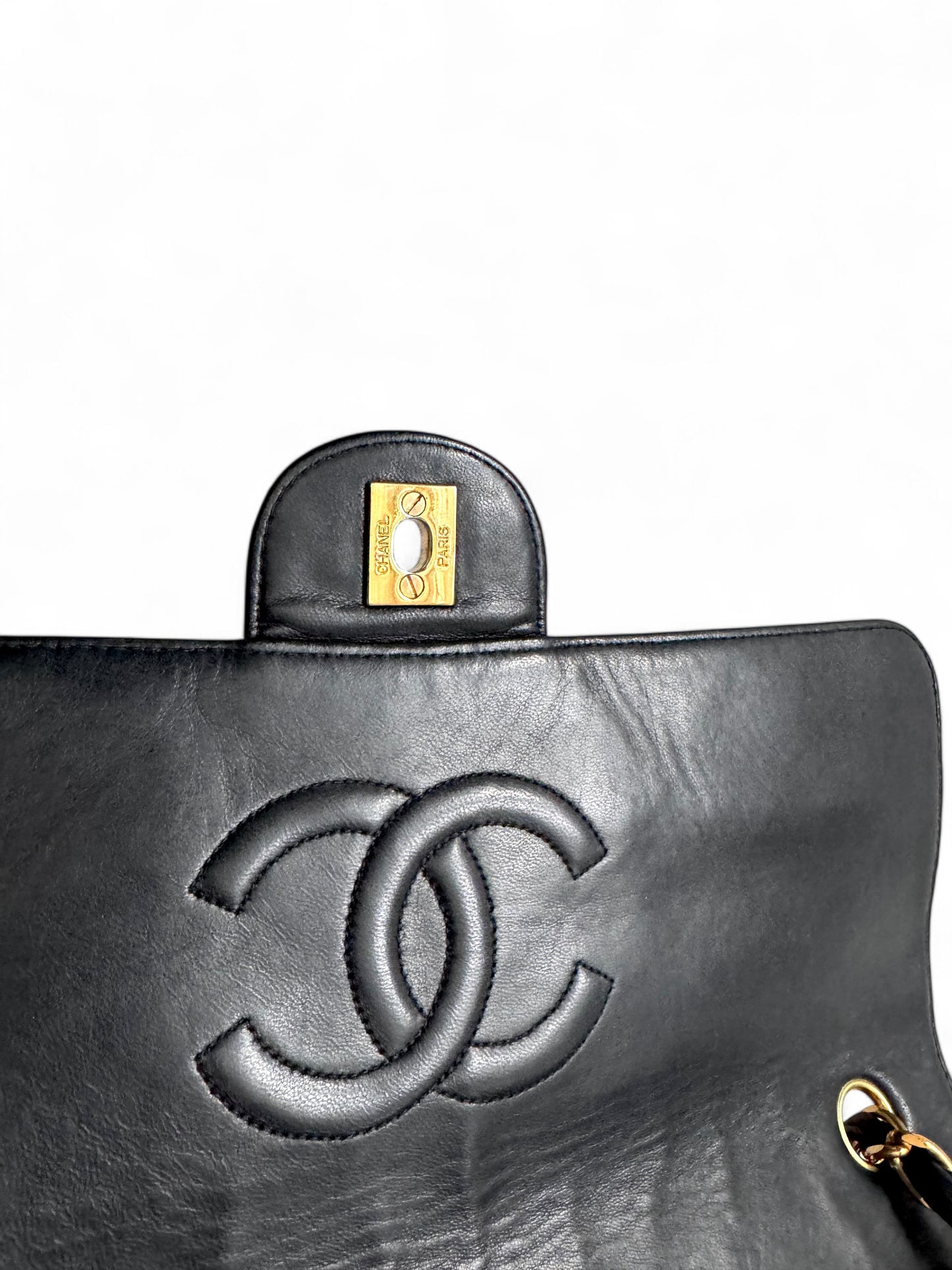 CHANEL Medium Lambskin Single Flap Bag